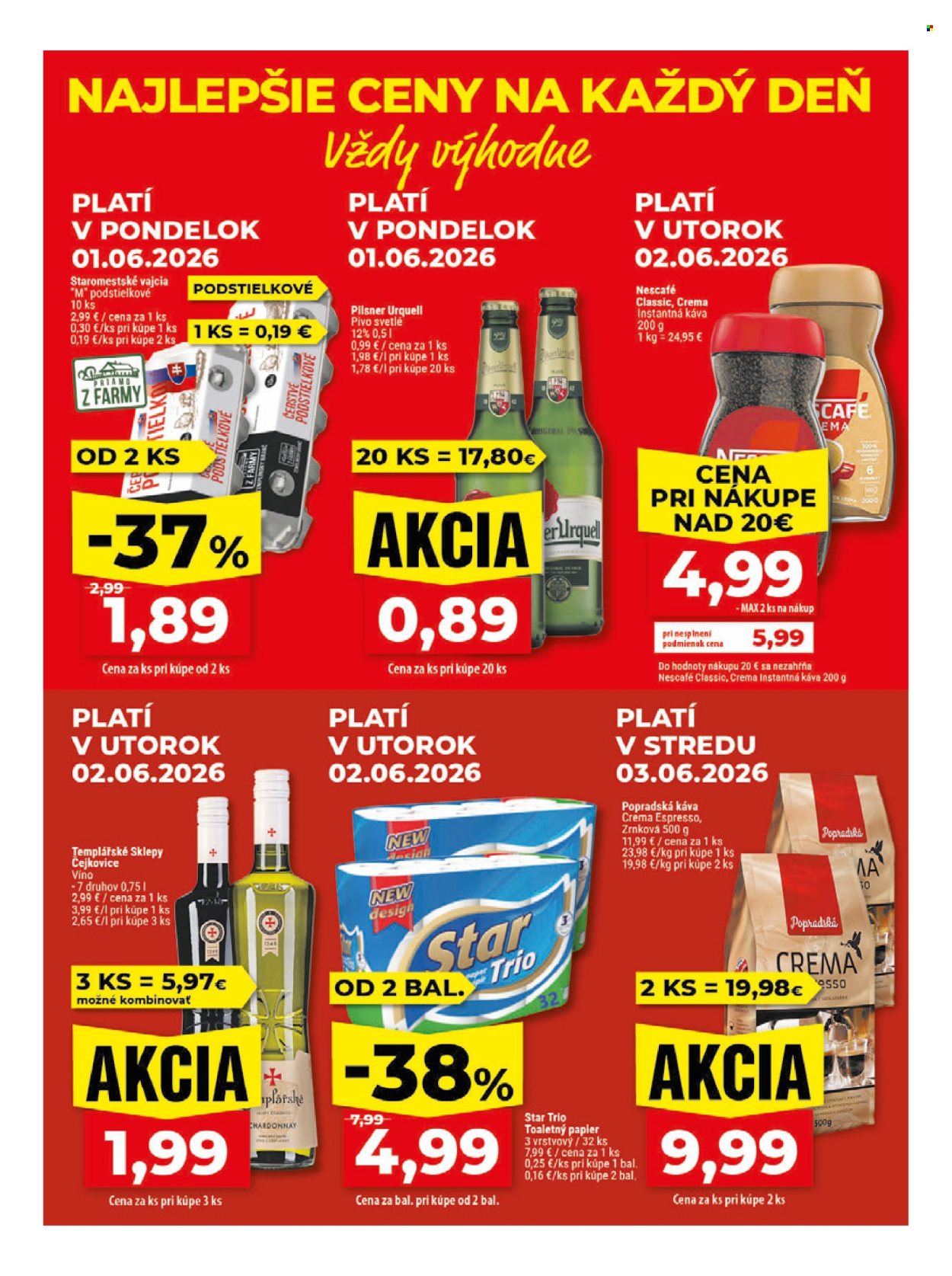 Leták Klas - 1.6.2026 - 7.6.2026. Strana 2