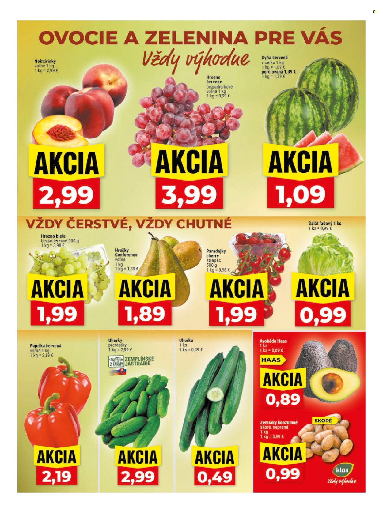 Leták Klas - 1.6.2026 - 7.6.2026. Strana 3