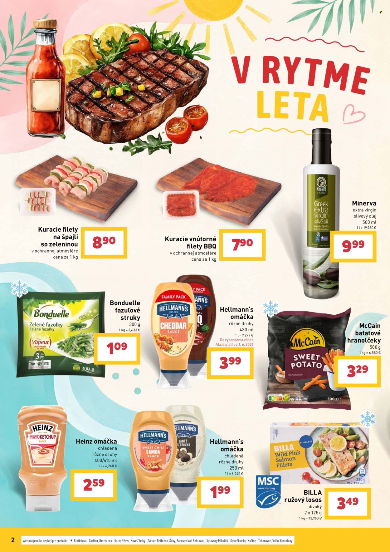 Leták Billa - 27.5.2026 - 16.6.2026. Strana 2