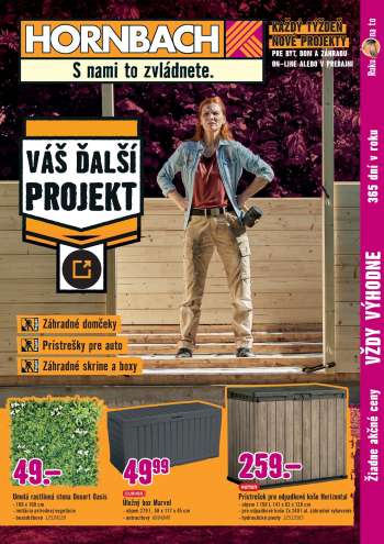 Leták Hornbach - 27.5.2026 - 10.6.2026.