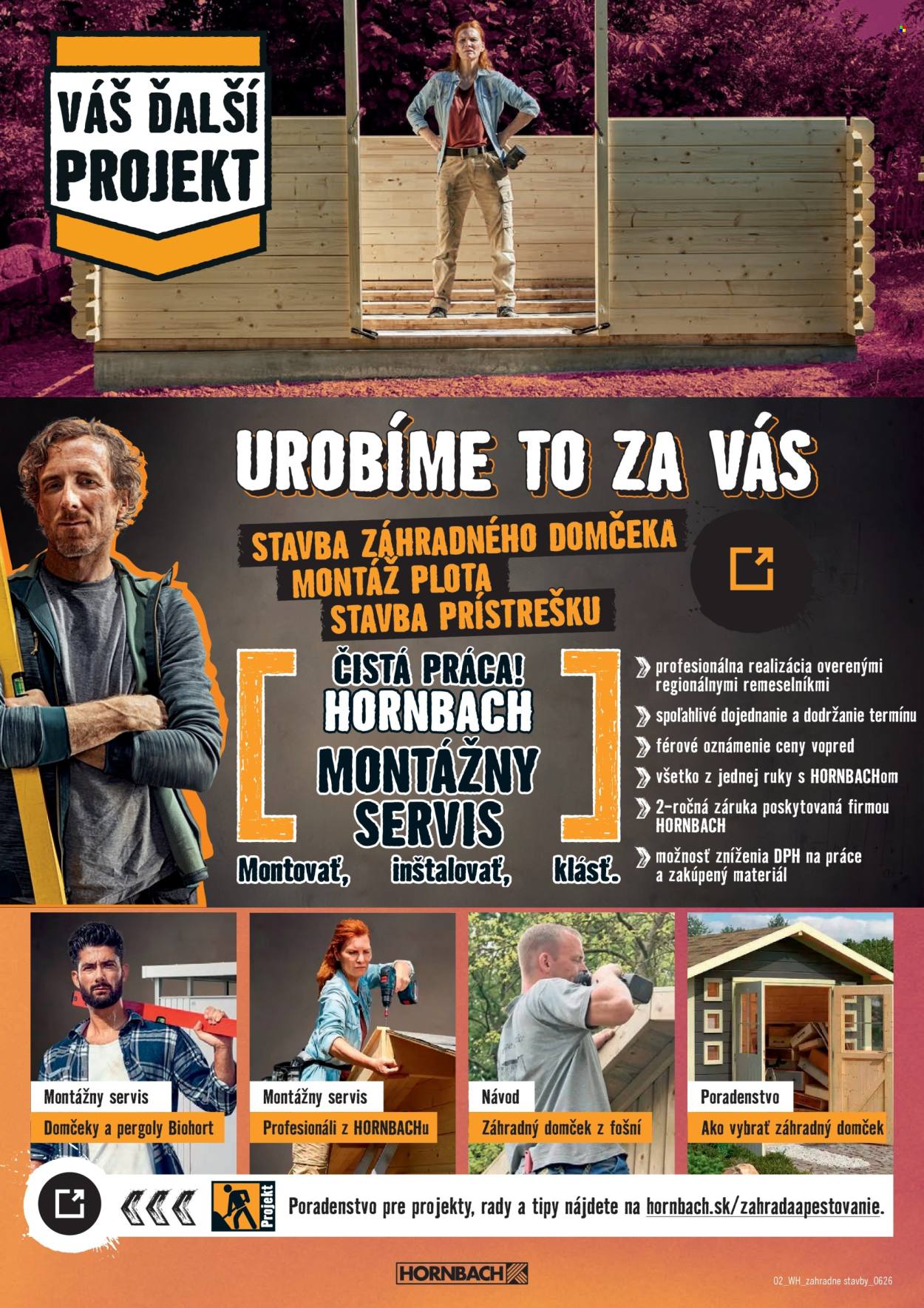 Leták Hornbach - 27.5.2026 - 10.6.2026. Strana 2