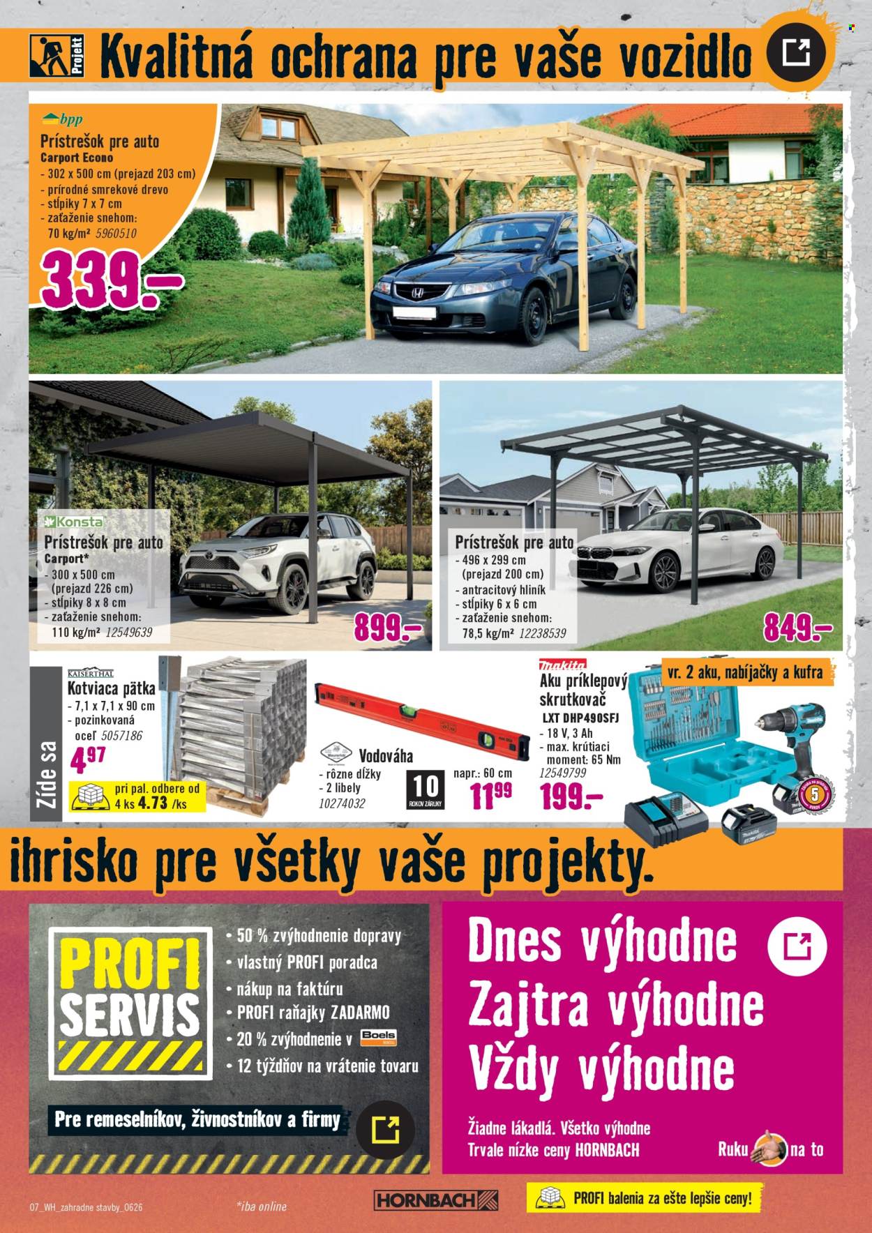 Leták Hornbach - 27.5.2026 - 10.6.2026. Strana 7