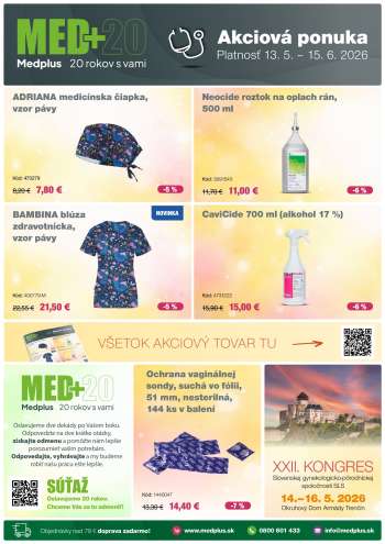 Leták Medplus - 13.5.2026 - 15.6.2026.
