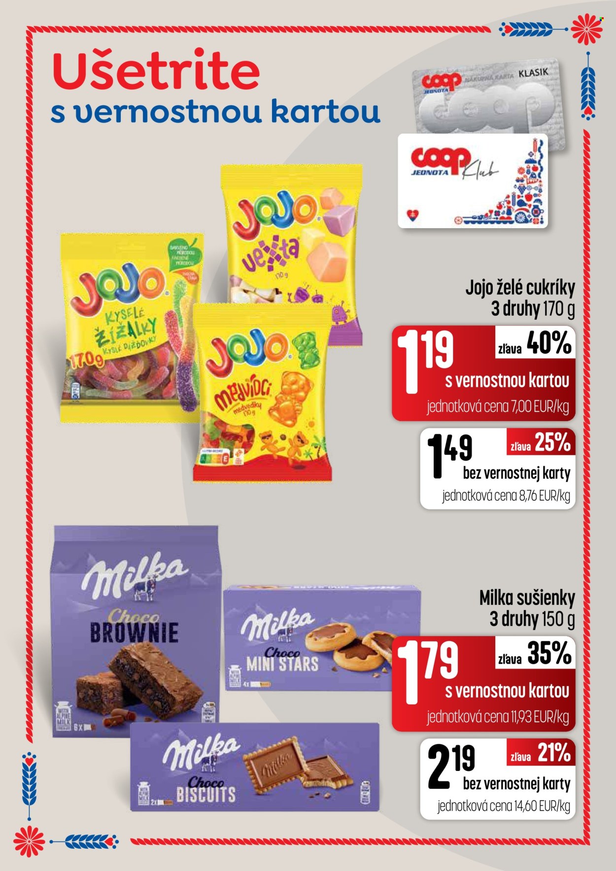 Leták COOP Jednota - 28.5.2026 - 3.6.2026. Strana 39