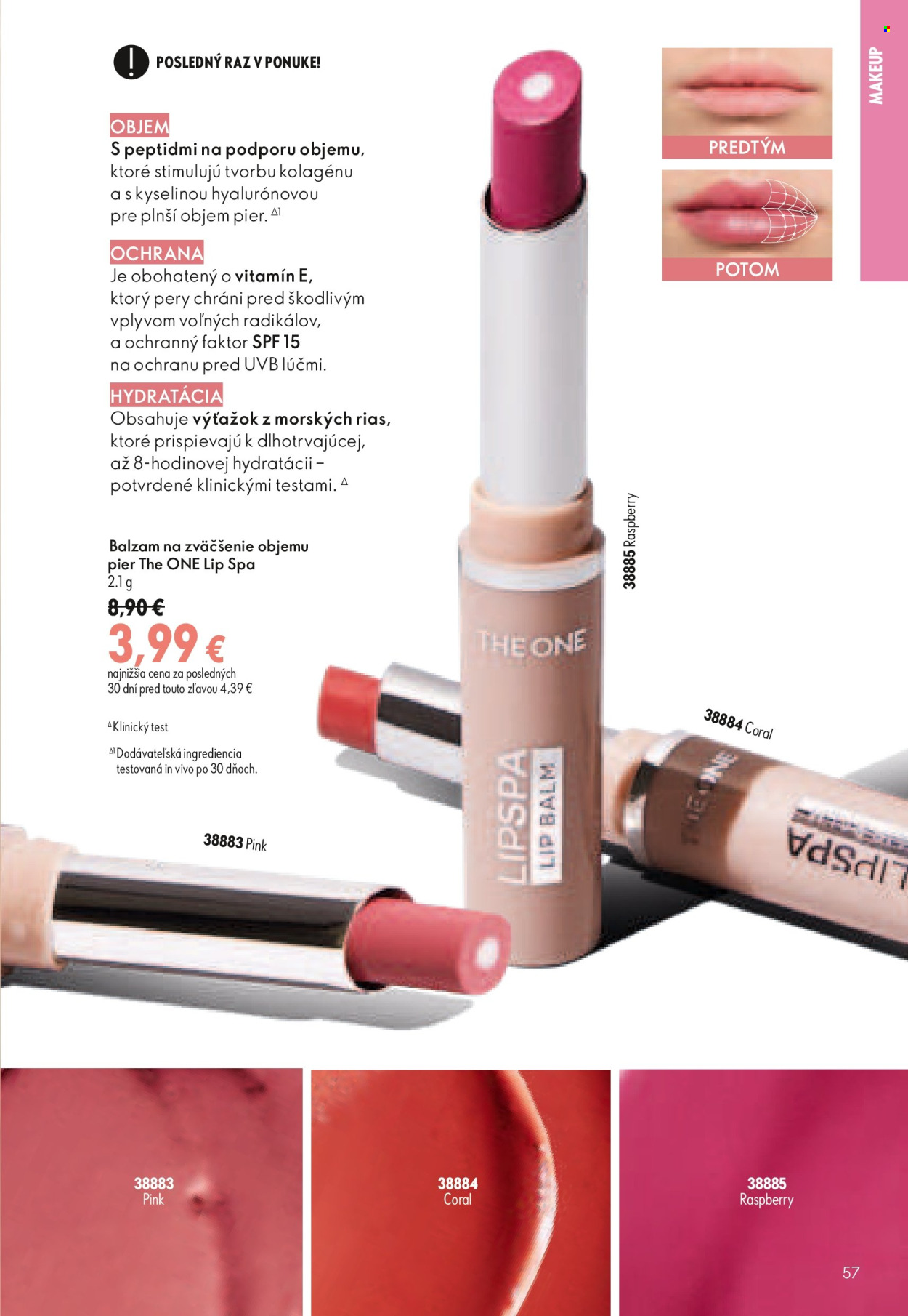 Leták Oriflame - 17.6.2026 - 7.7.2026. Strana 57