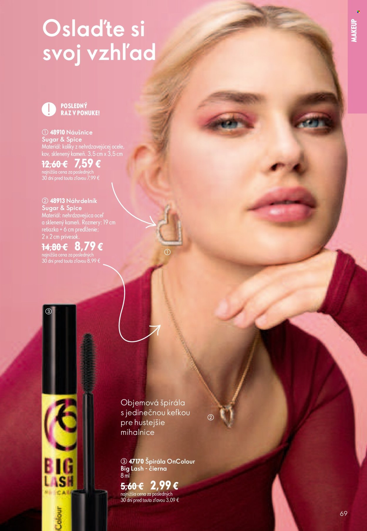 Leták Oriflame - 17.6.2026 - 7.7.2026. Strana 69