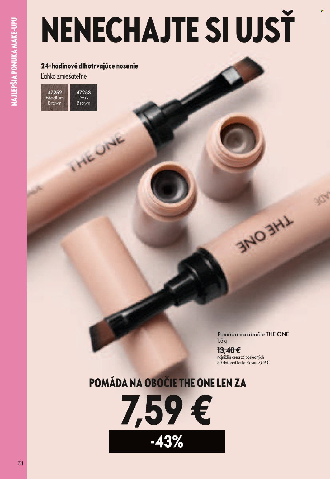 Leták Oriflame - 17.6.2026 - 7.7.2026. Strana 74