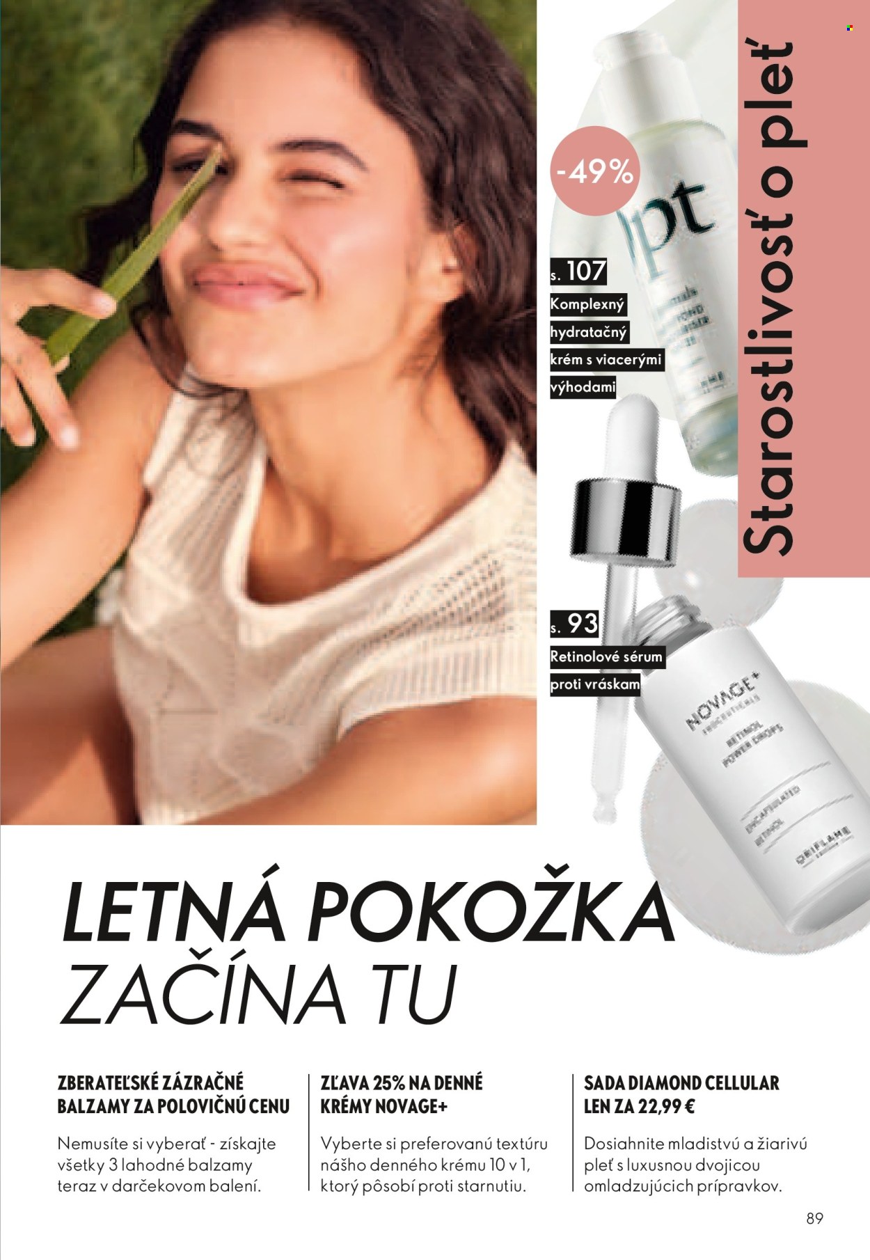 Leták Oriflame - 17.6.2026 - 7.7.2026. Strana 89