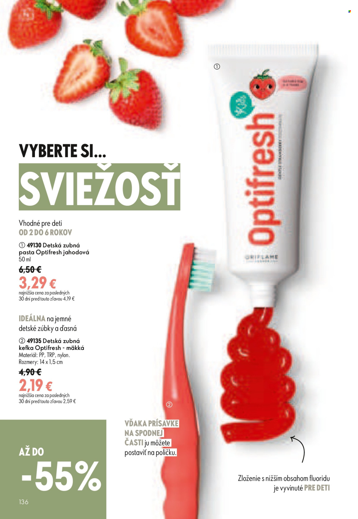 Leták Oriflame - 17.6.2026 - 7.7.2026. Strana 136