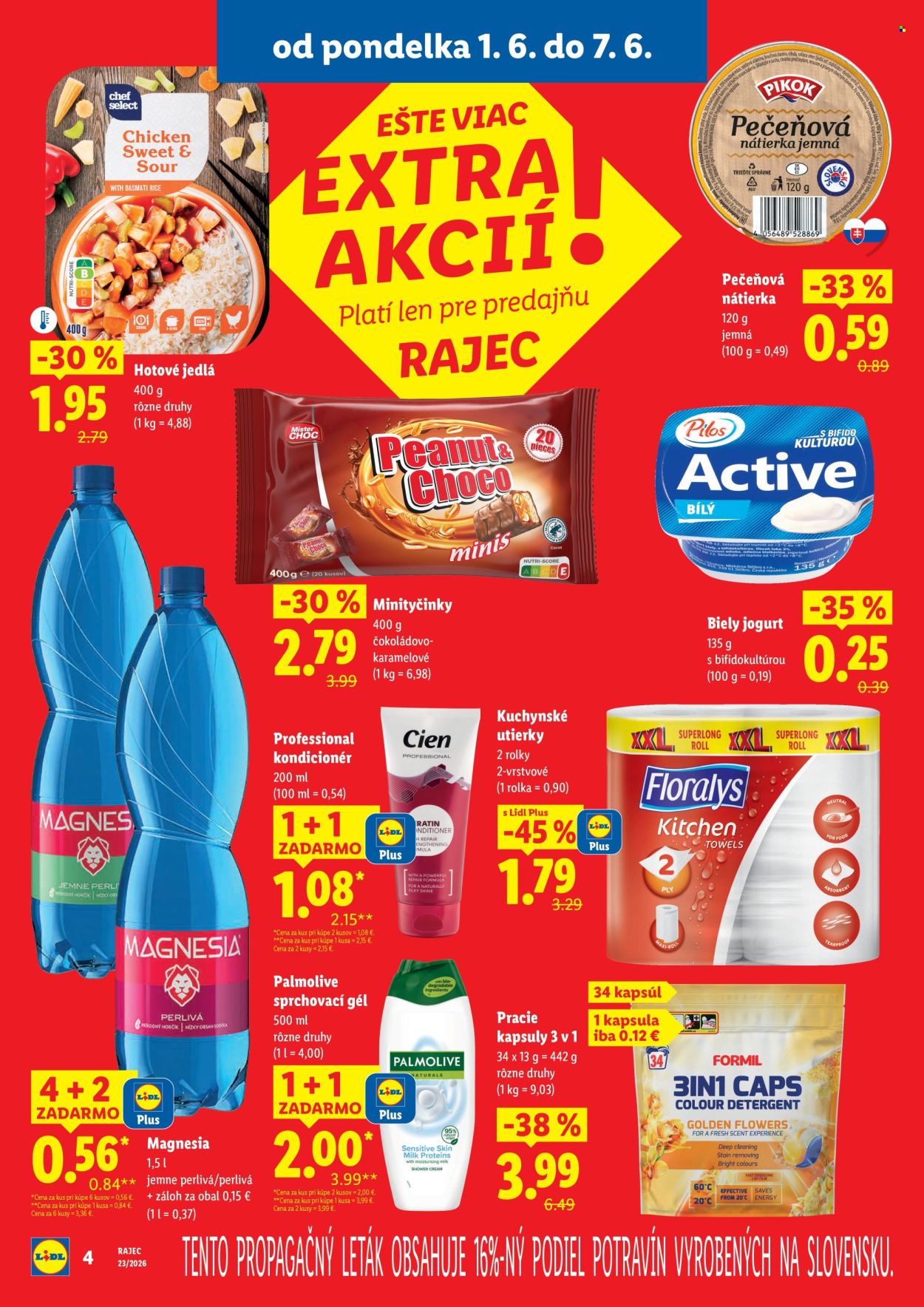 Leták Lidl - 1.6.2026 - 7.6.2026. Strana 4