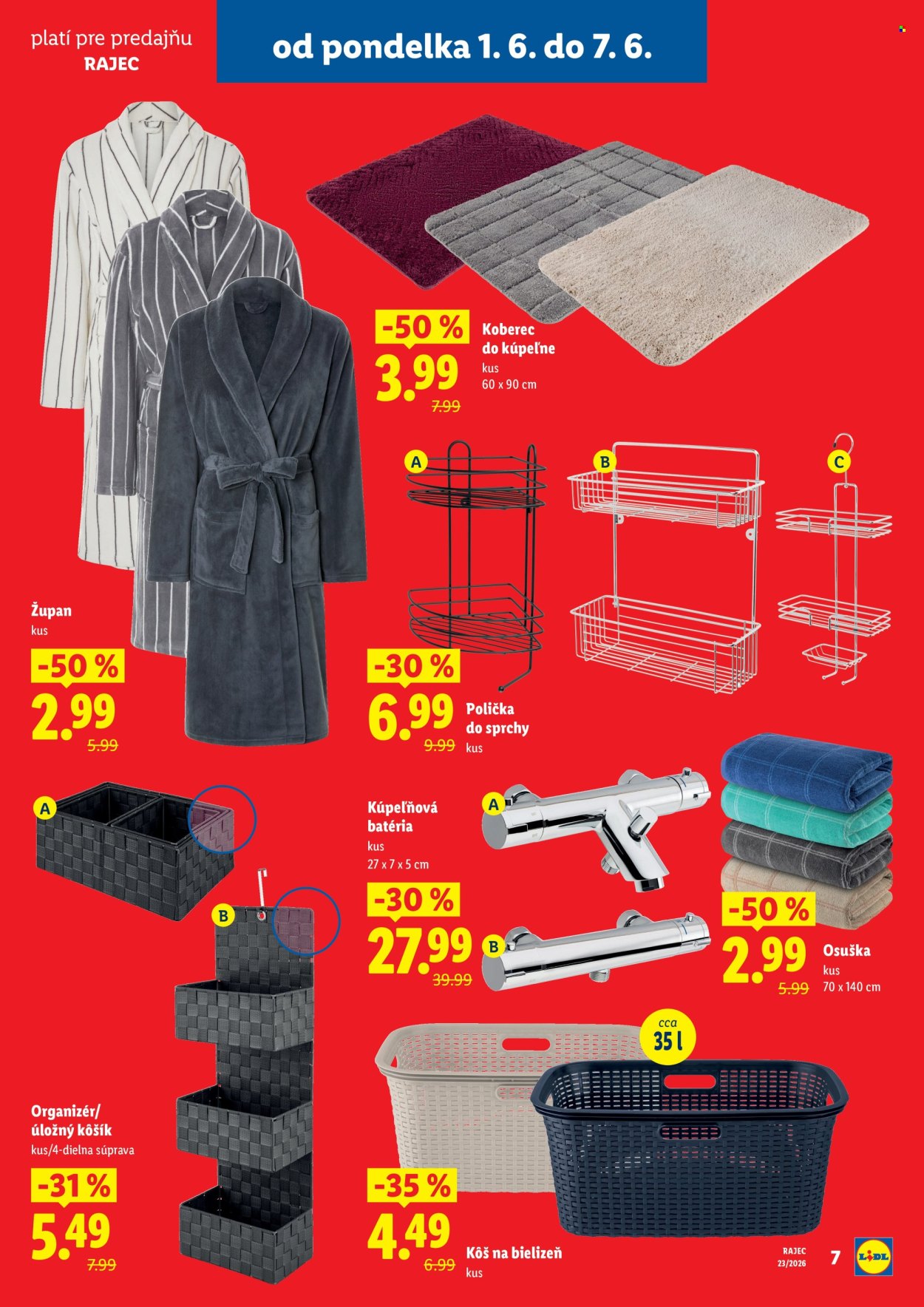 Leták Lidl - 1.6.2026 - 7.6.2026. Strana 7