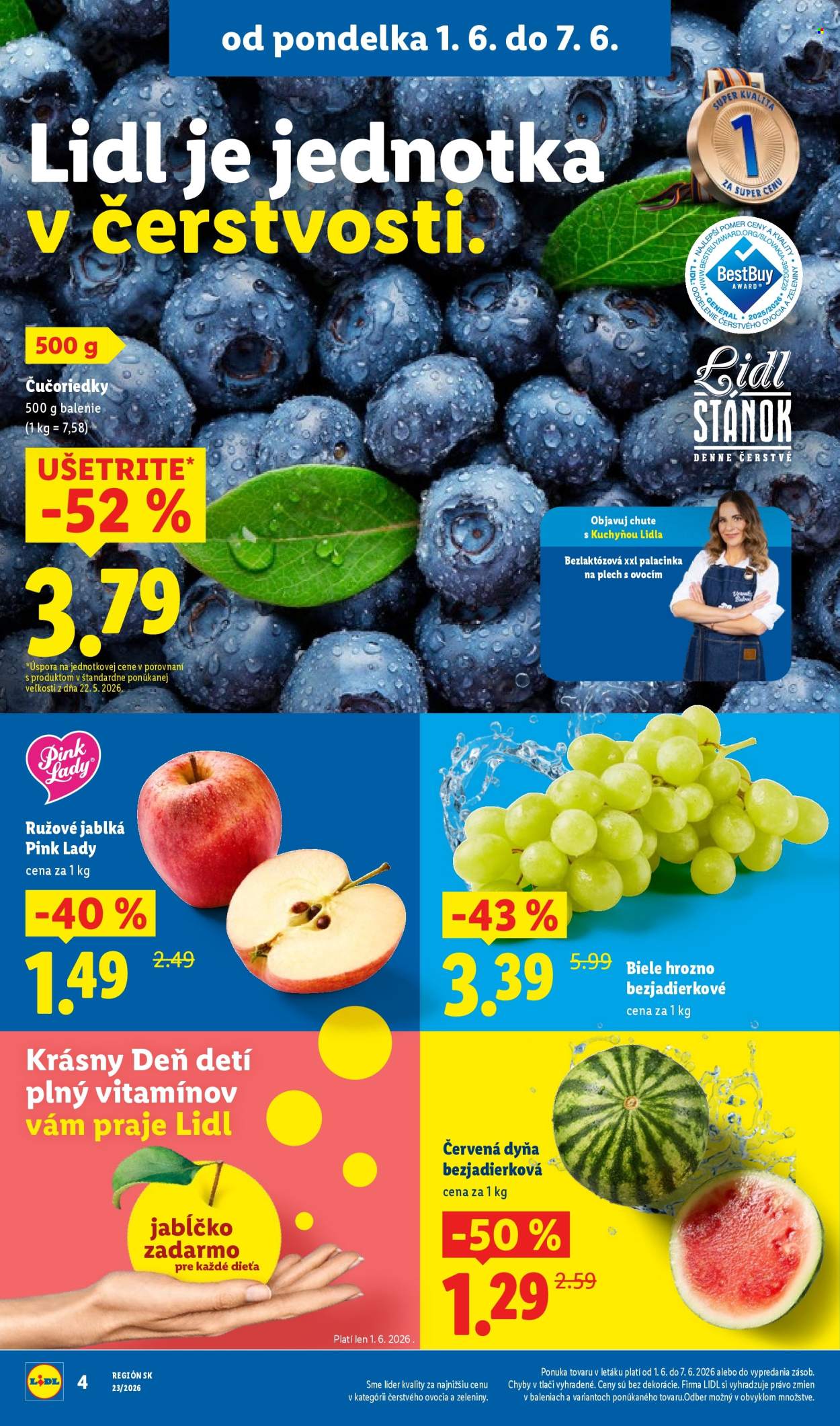 Leták Lidl - 1.6.2026 - 7.6.2026. Strana 10