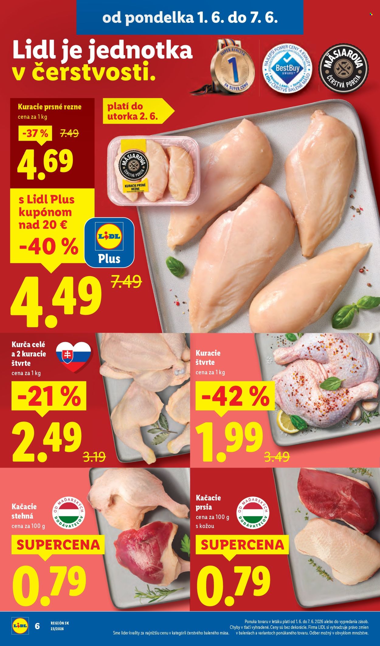 Leták Lidl - 1.6.2026 - 7.6.2026. Strana 16