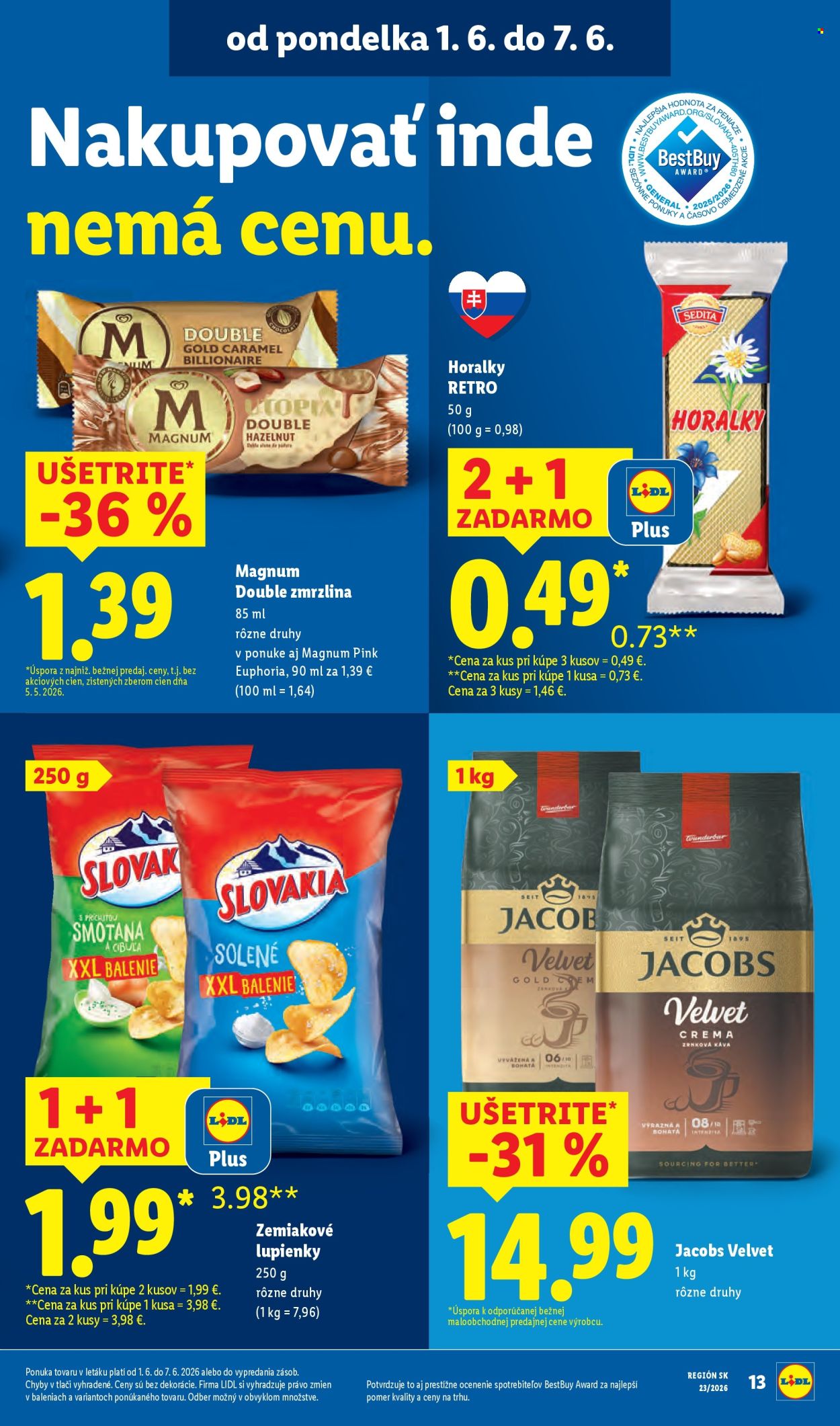 Leták Lidl - 1.6.2026 - 7.6.2026. Strana 23