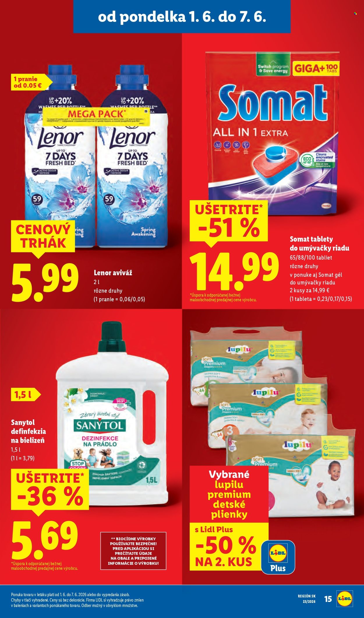 Leták Lidl - 1.6.2026 - 7.6.2026. Strana 25