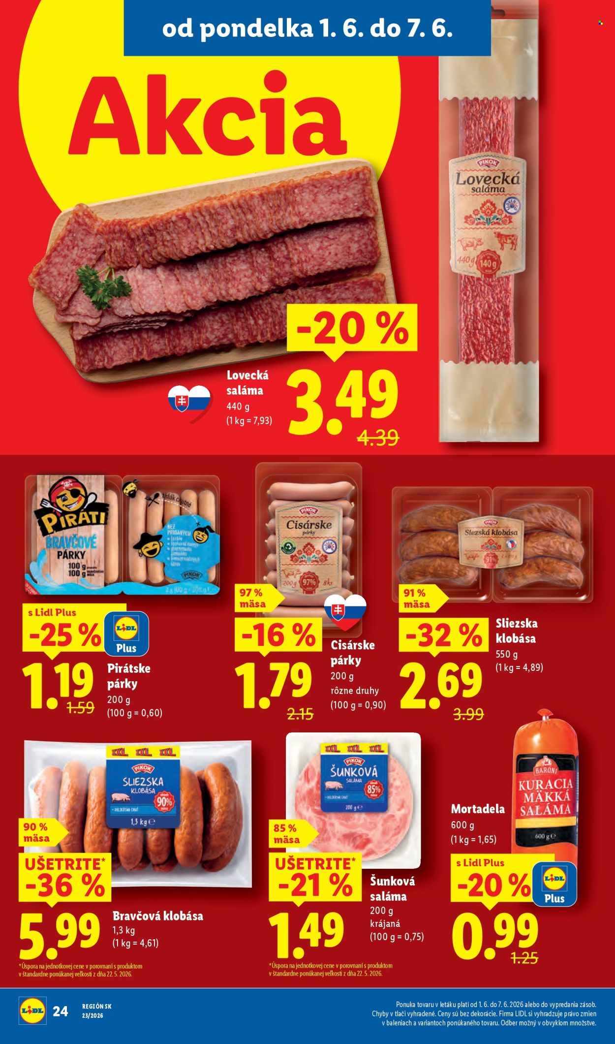Leták Lidl - 1.6.2026 - 7.6.2026. Strana 36