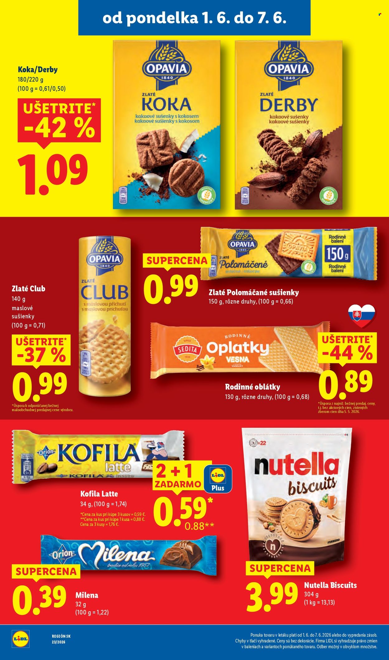 Leták Lidl - 1.6.2026 - 7.6.2026. Strana 42