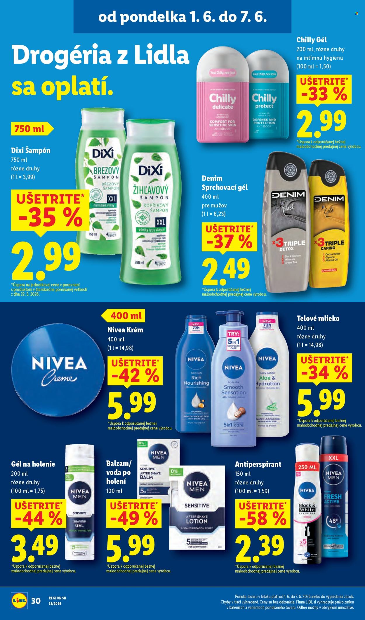 Leták Lidl - 1.6.2026 - 7.6.2026. Strana 44