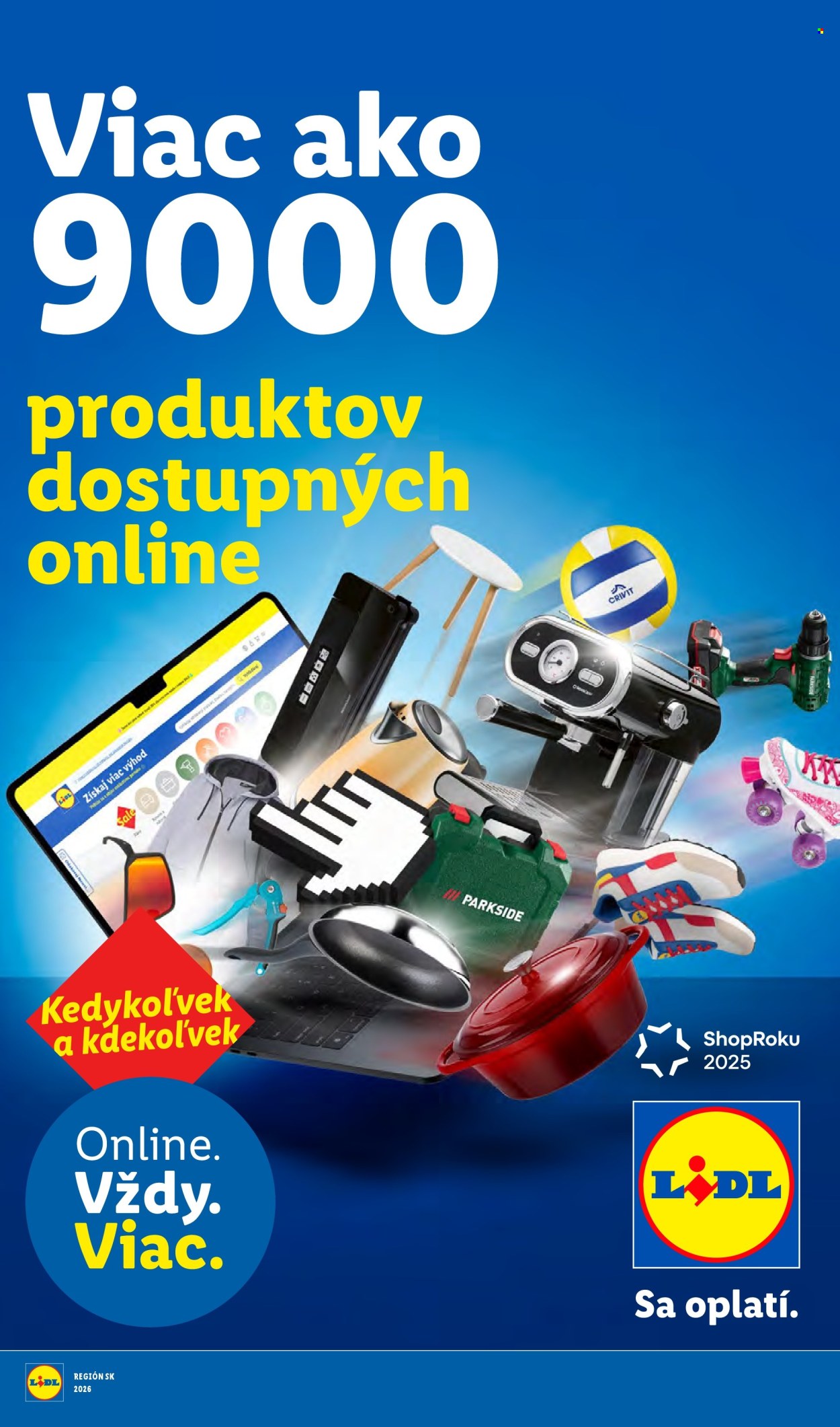 Leták Lidl - 1.6.2026 - 7.6.2026. Strana 47