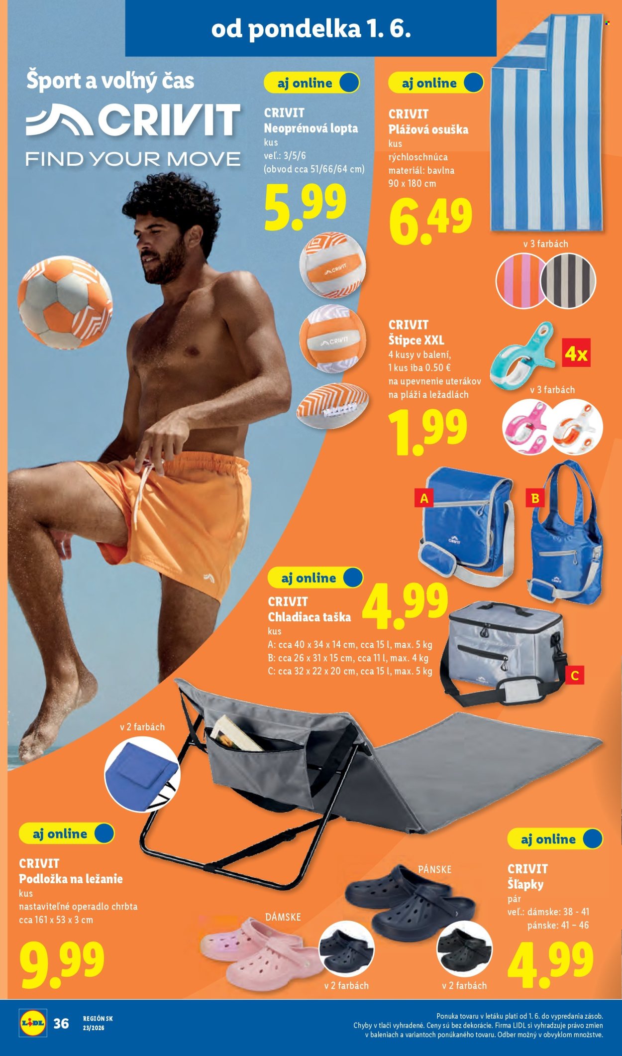 Leták Lidl - 1.6.2026 - 7.6.2026. Strana 50