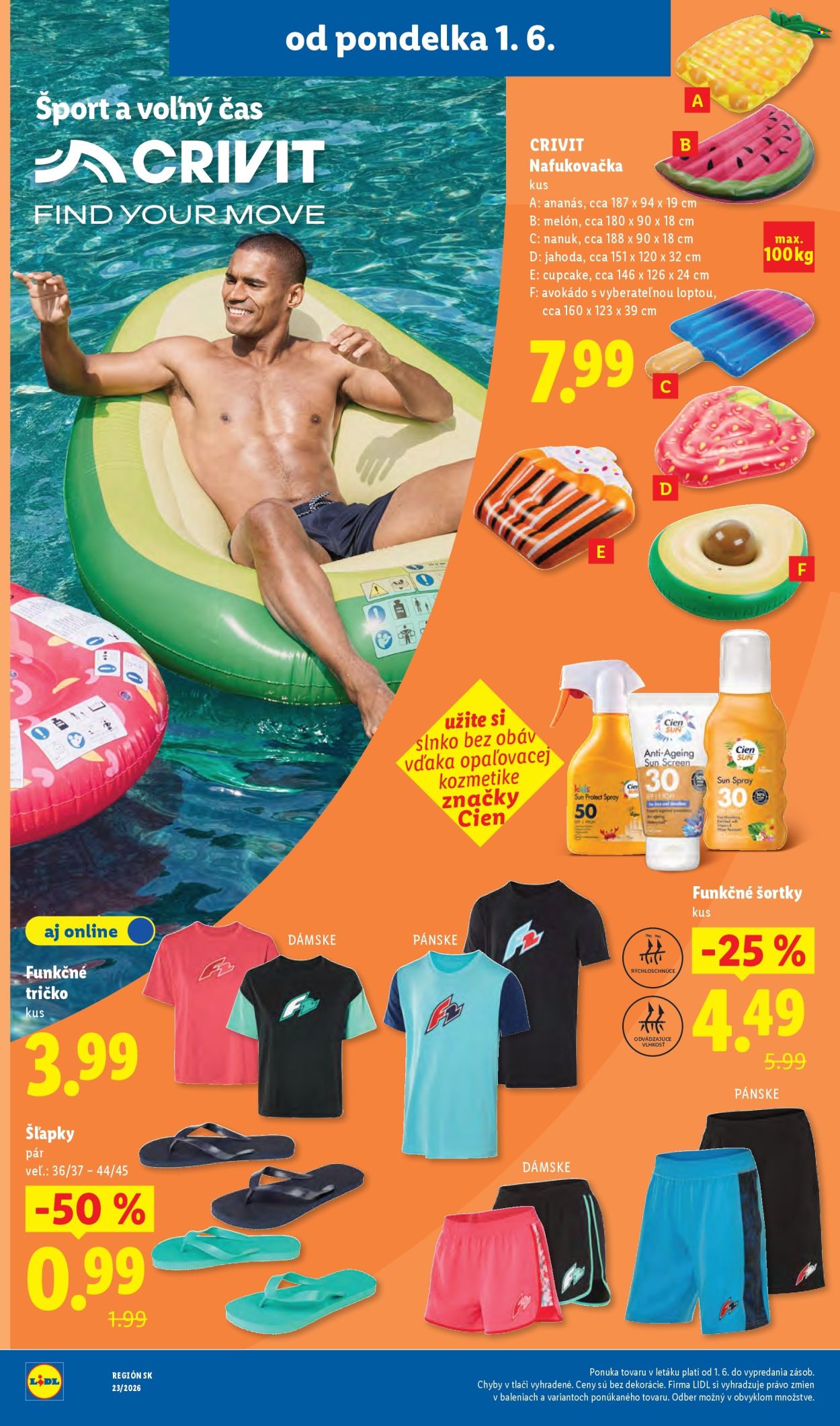 Leták Lidl - 1.6.2026 - 7.6.2026. Strana 54
