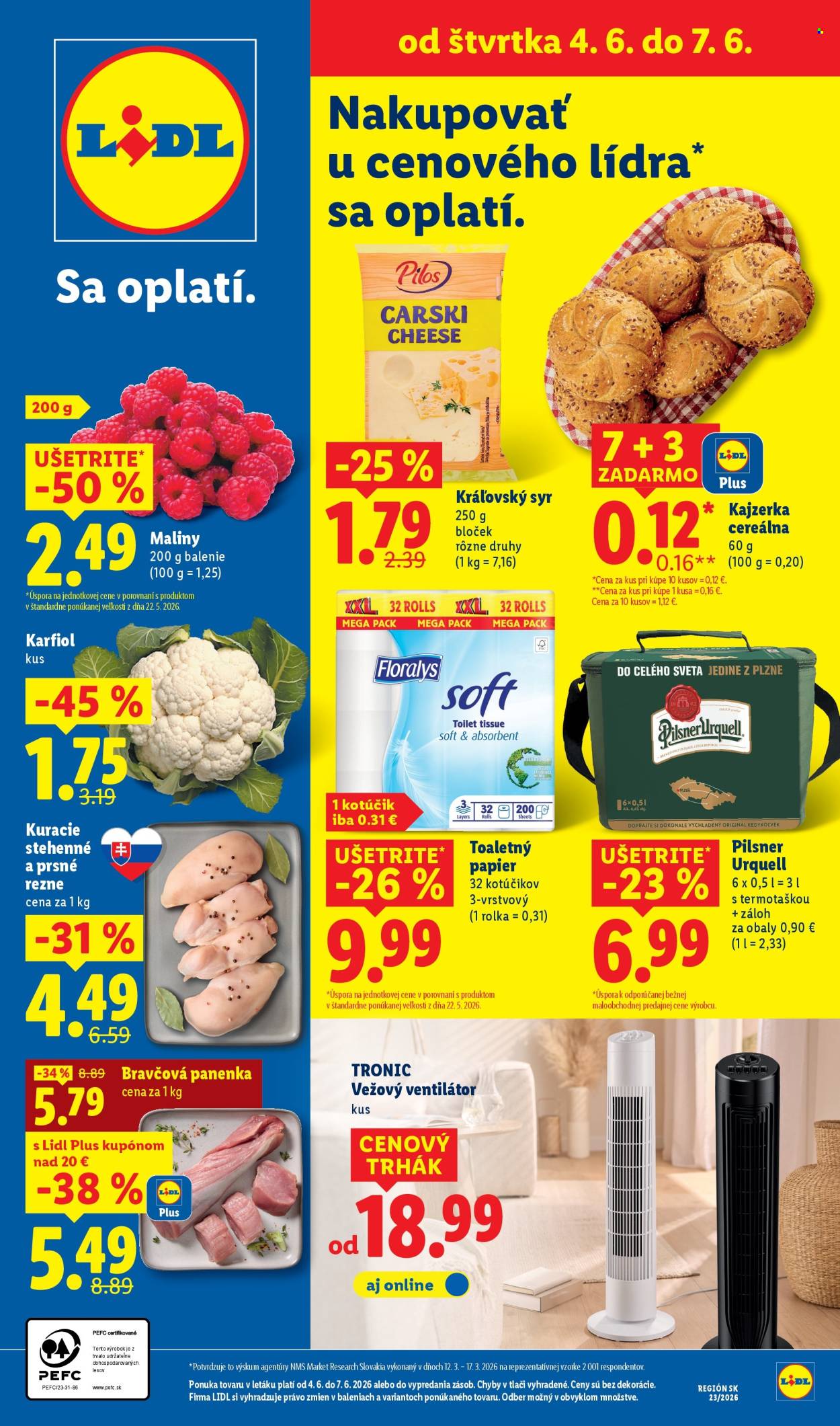 Leták Lidl - 1.6.2026 - 7.6.2026. Strana 58