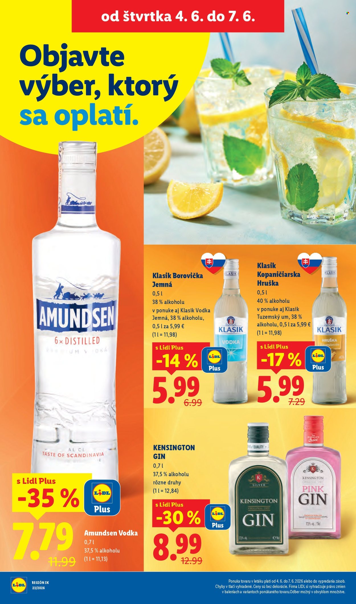 Leták Lidl - 1.6.2026 - 7.6.2026. Strana 70