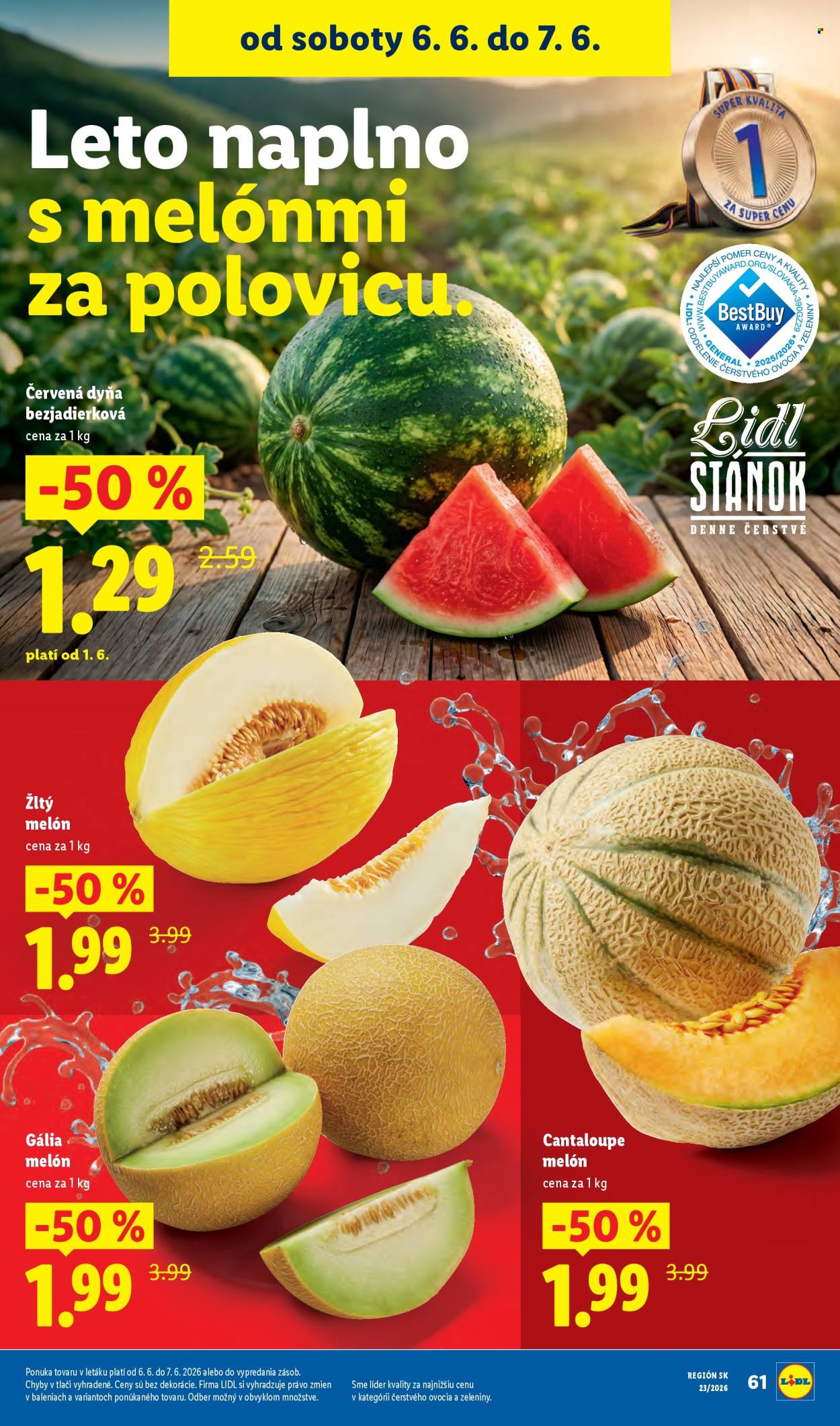 Leták Lidl - 1.6.2026 - 7.6.2026. Strana 91