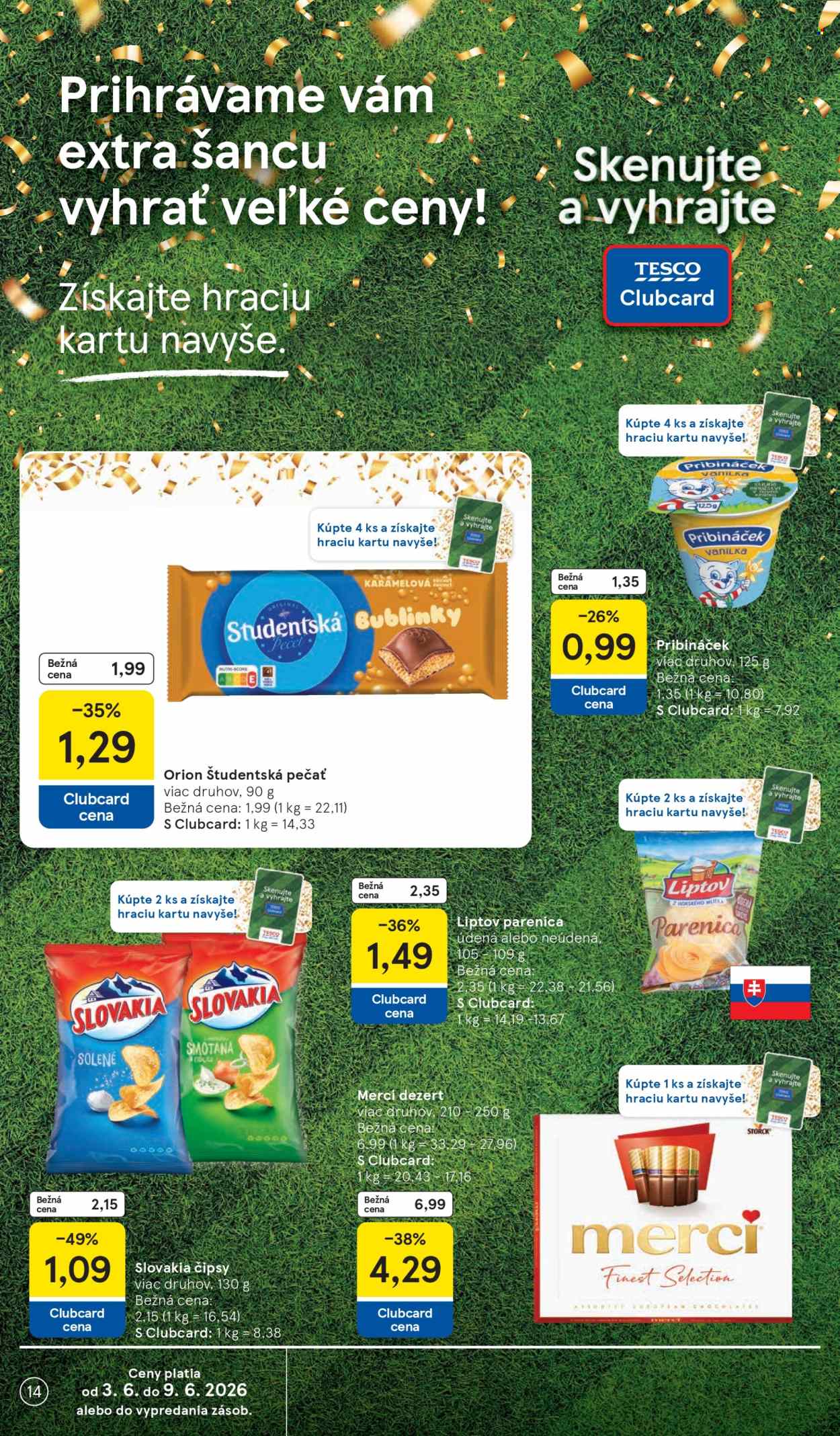 Leták TESCO - 3.6.2026 - 9.6.2026. Strana 14