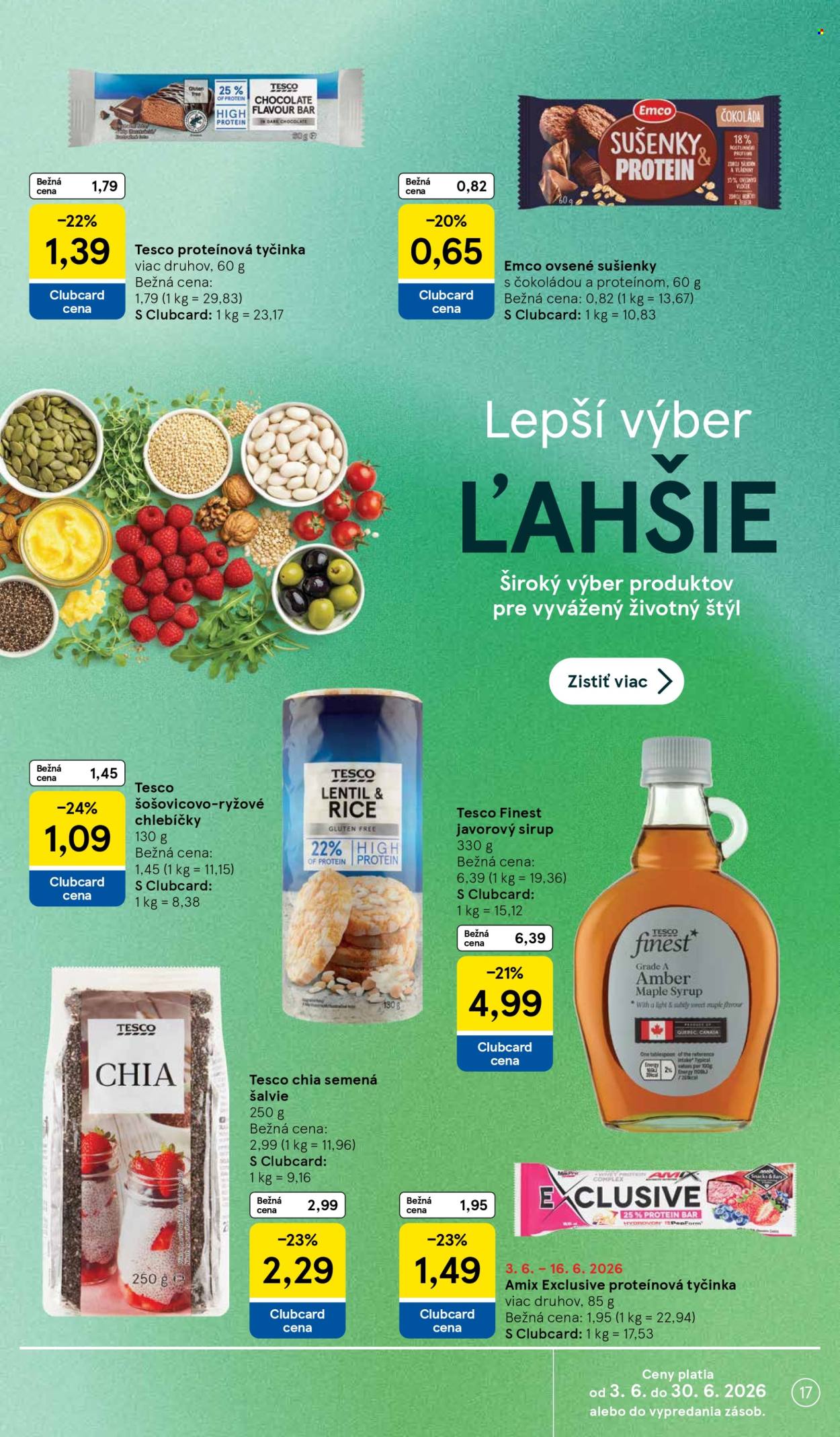 Leták TESCO - 3.6.2026 - 9.6.2026. Strana 17