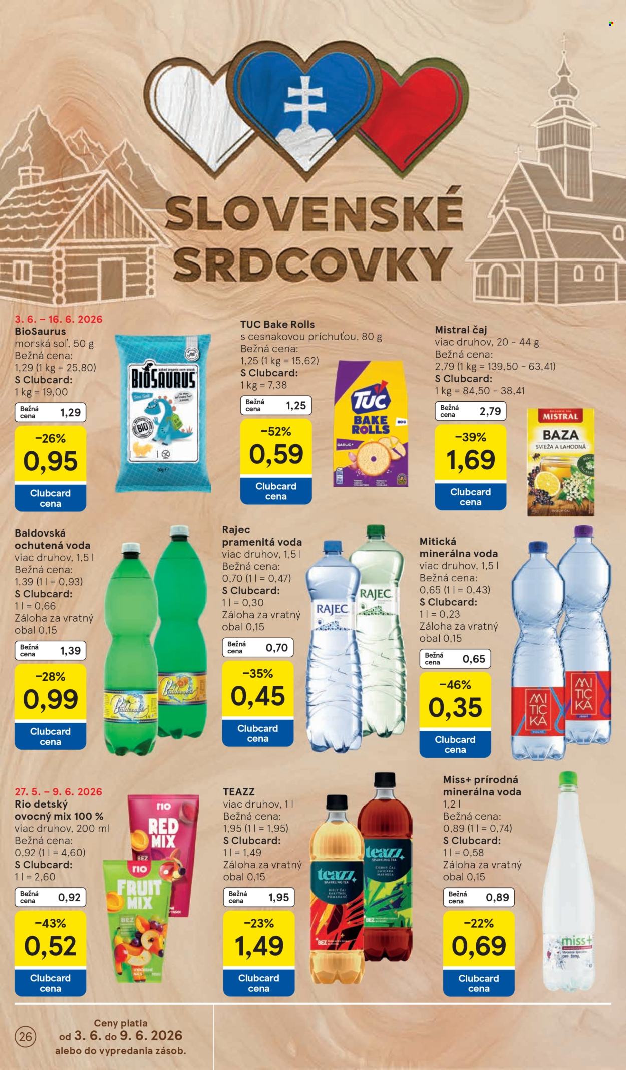 Leták TESCO - 3.6.2026 - 9.6.2026. Strana 26