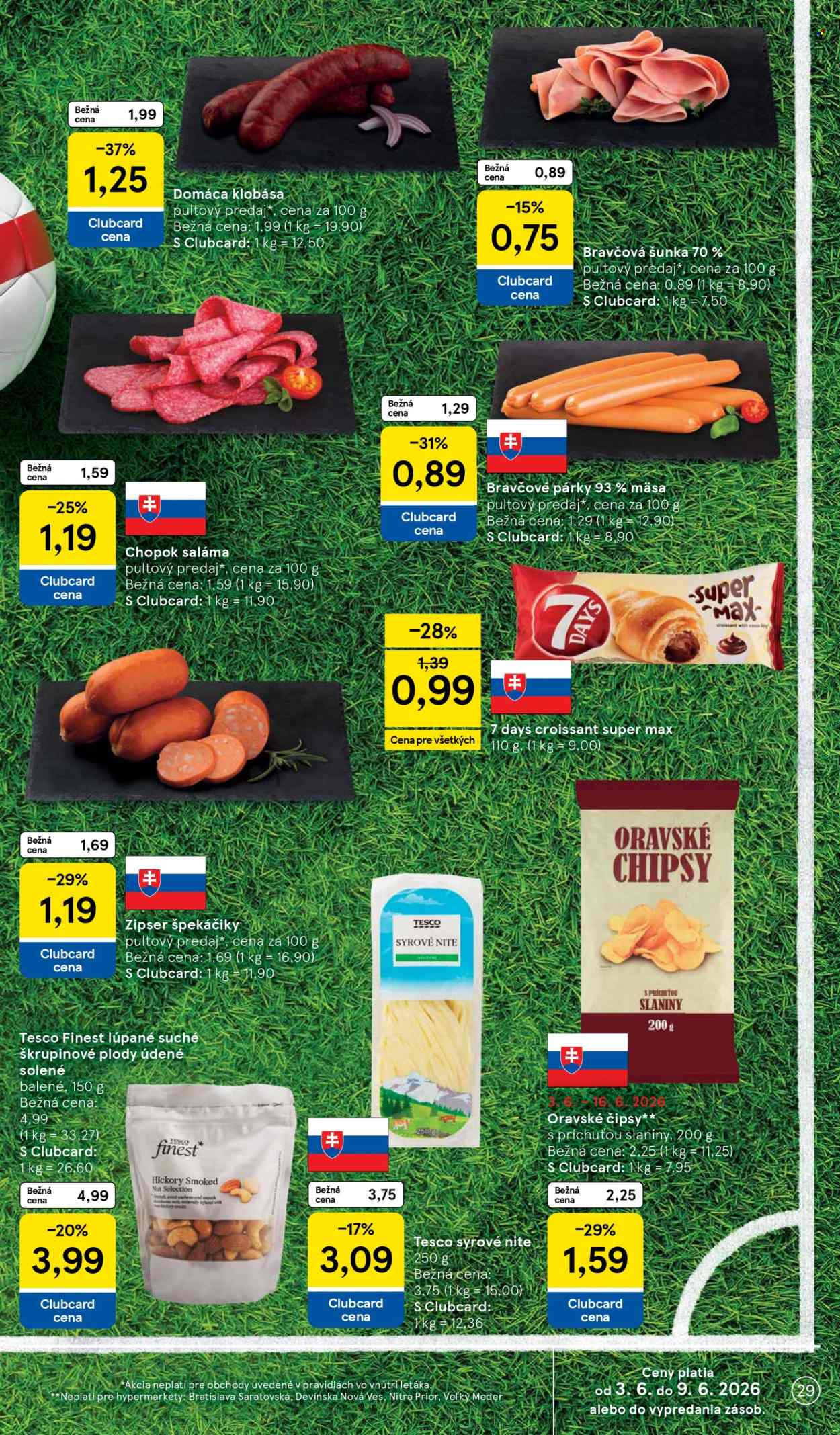 Leták TESCO - 3.6.2026 - 9.6.2026. Strana 29