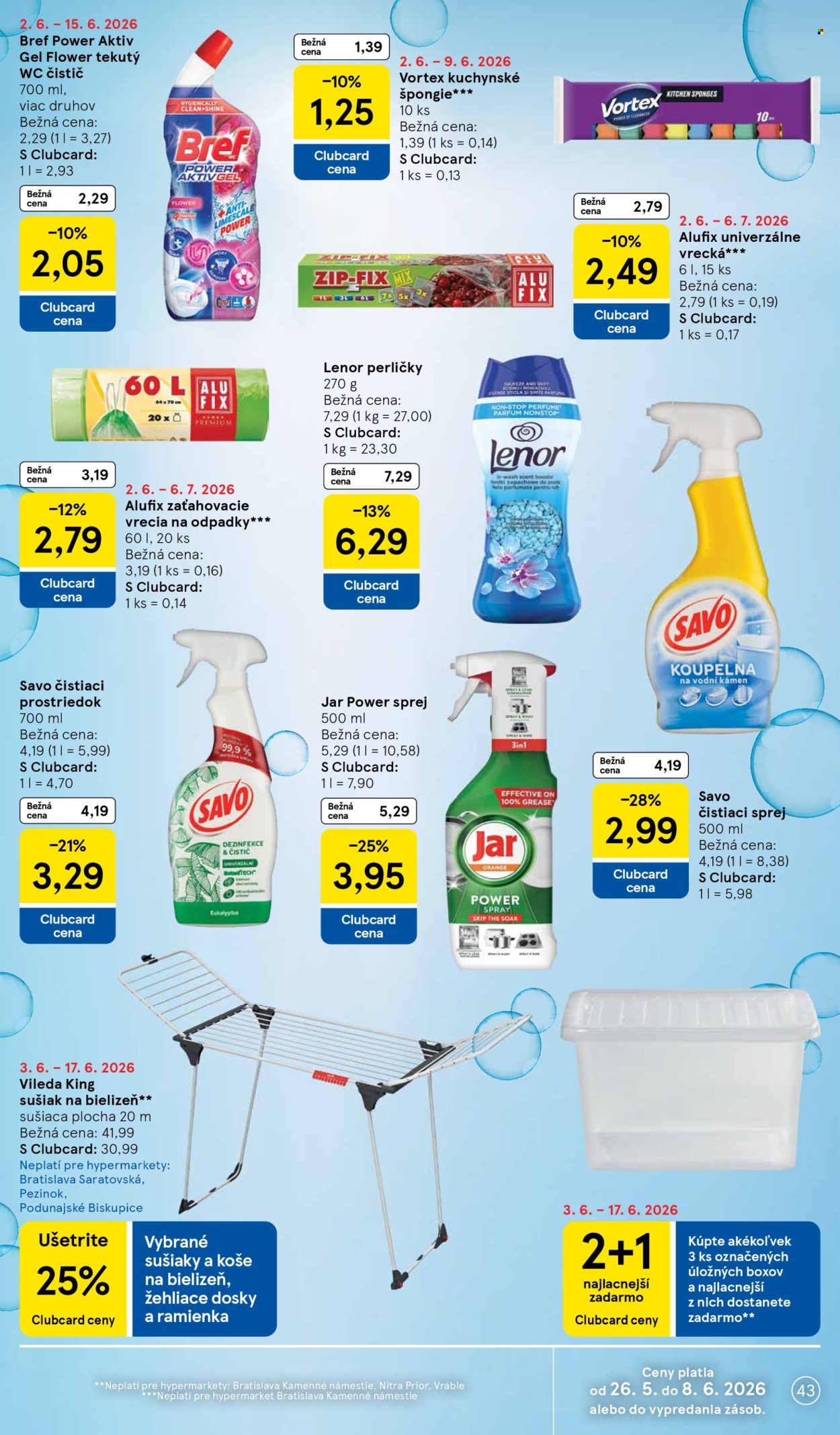 Leták TESCO - 3.6.2026 - 9.6.2026. Strana 43