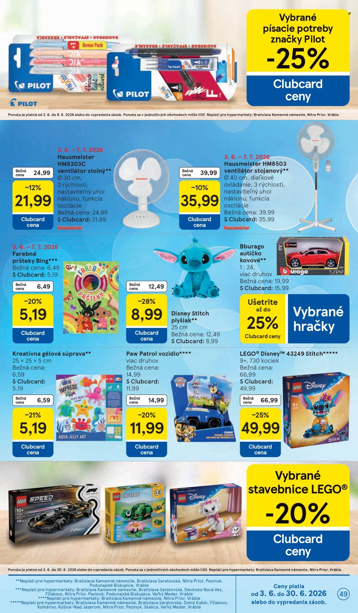 Leták TESCO - 3.6.2026 - 9.6.2026. Strana 49