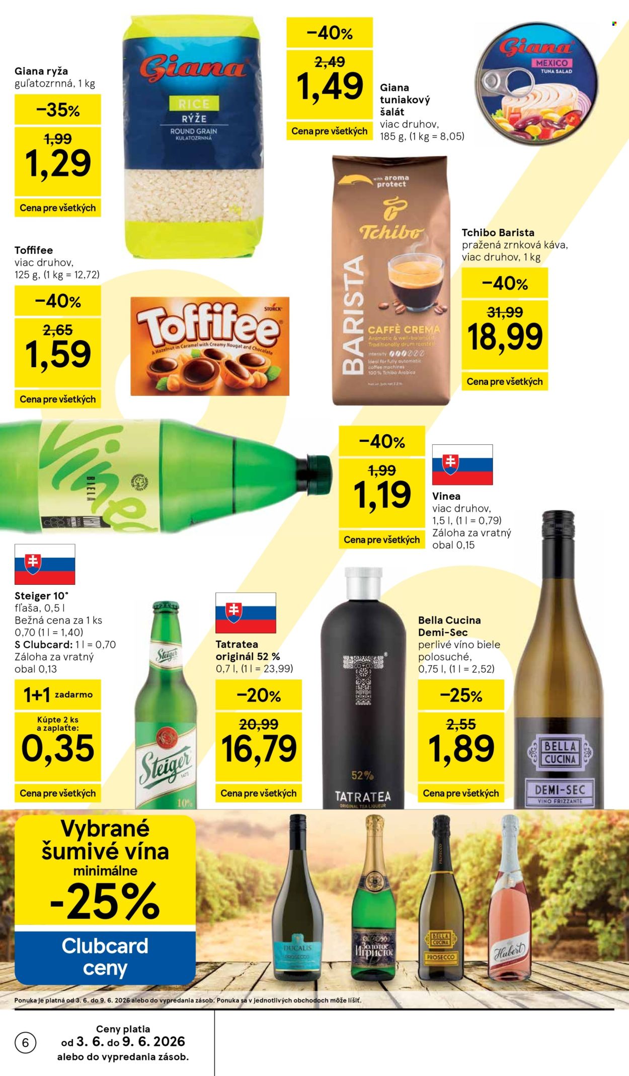 Leták TESCO supermarket - 3.6.2026 - 9.6.2026. Strana 6