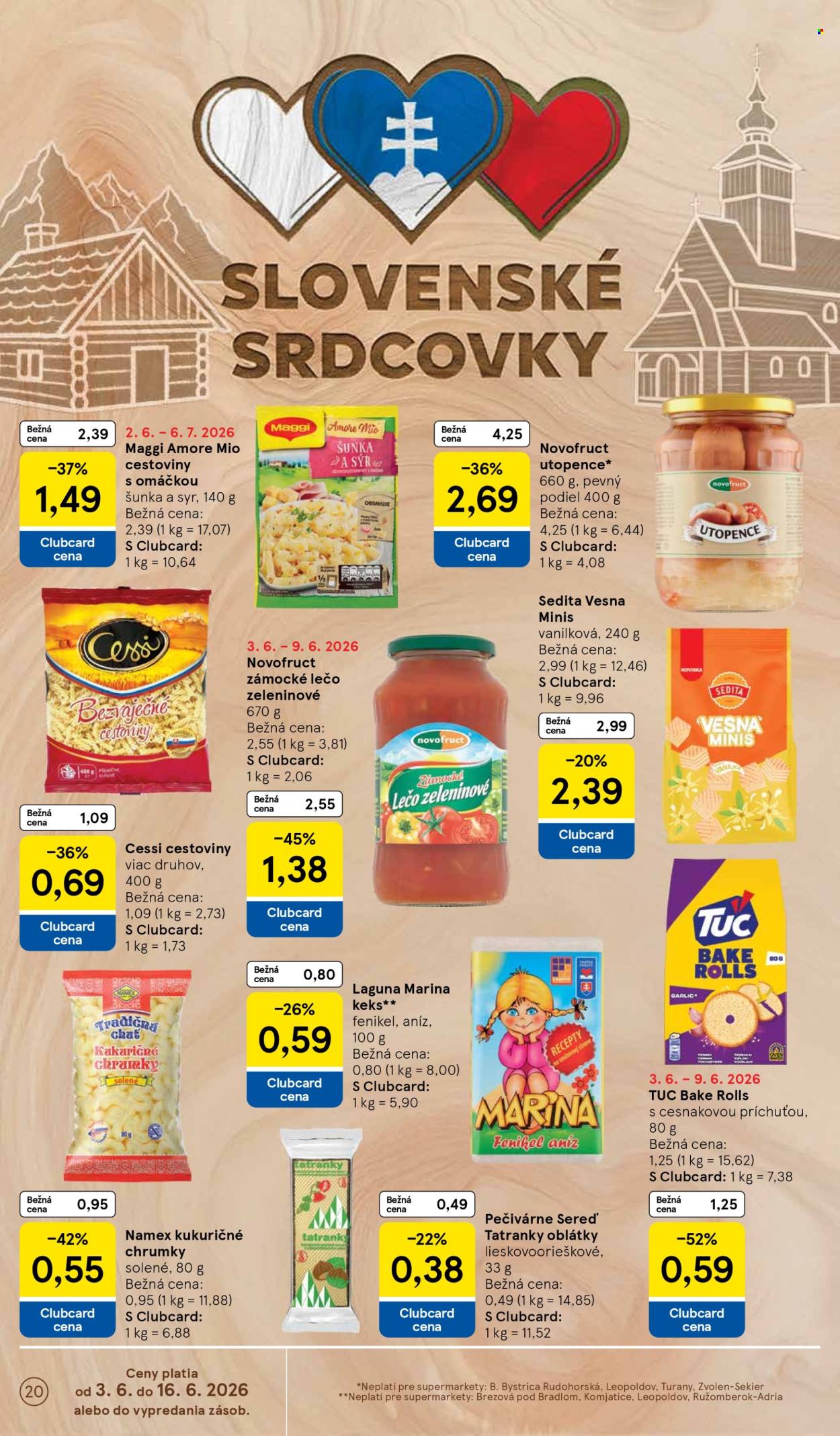 Leták TESCO supermarket - 3.6.2026 - 9.6.2026. Strana 20