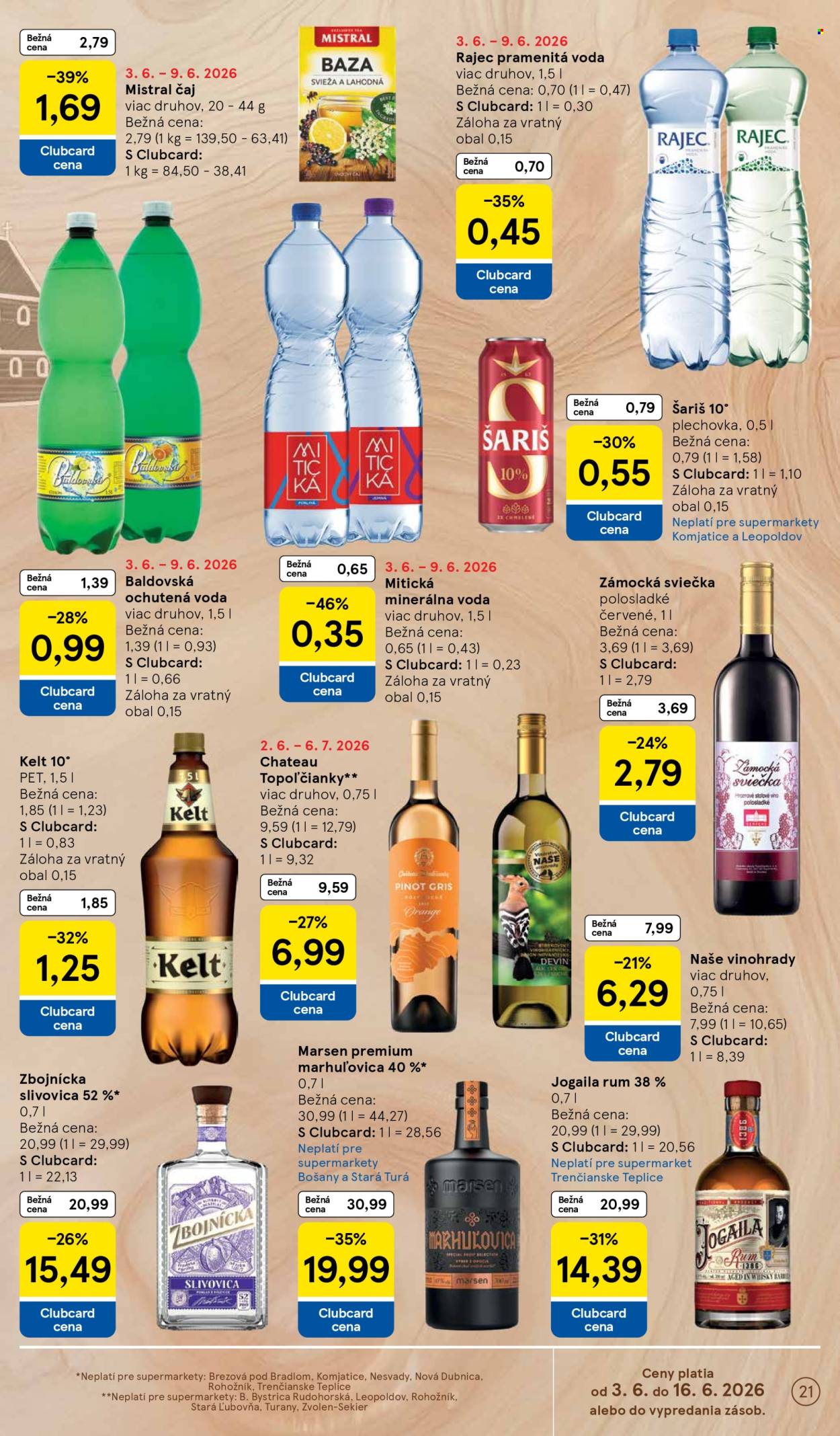 Leták TESCO supermarket - 3.6.2026 - 9.6.2026. Strana 21
