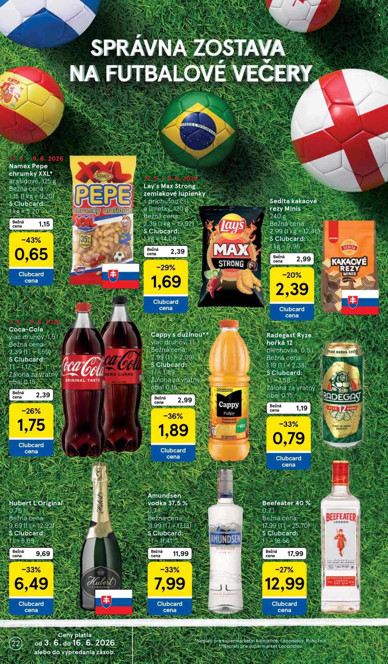 Leták TESCO supermarket - 3.6.2026 - 9.6.2026. Strana 22