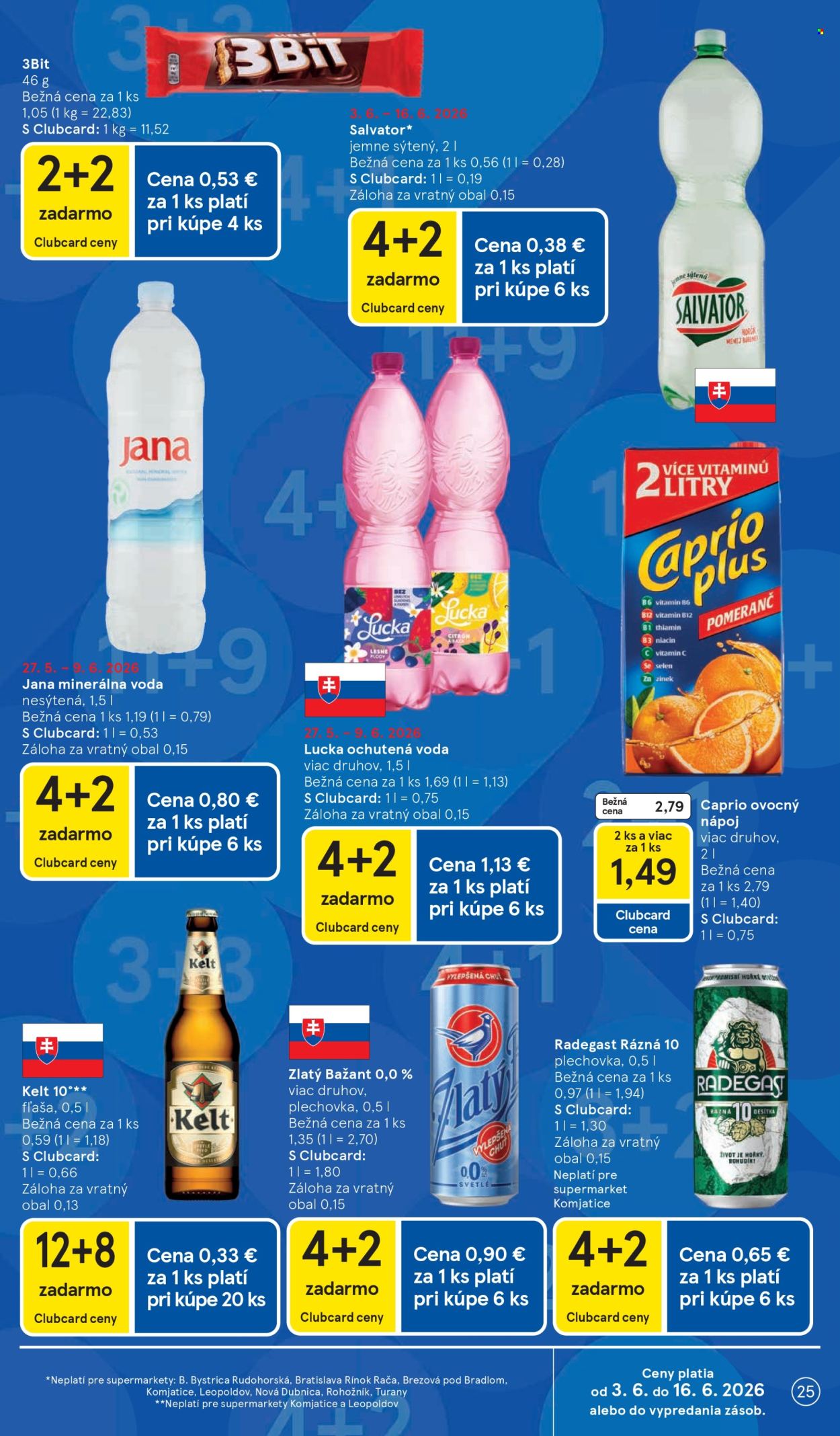 Leták TESCO supermarket - 3.6.2026 - 9.6.2026. Strana 25