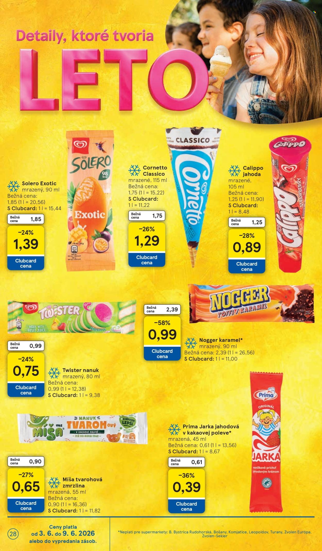 Leták TESCO supermarket - 3.6.2026 - 9.6.2026. Strana 28