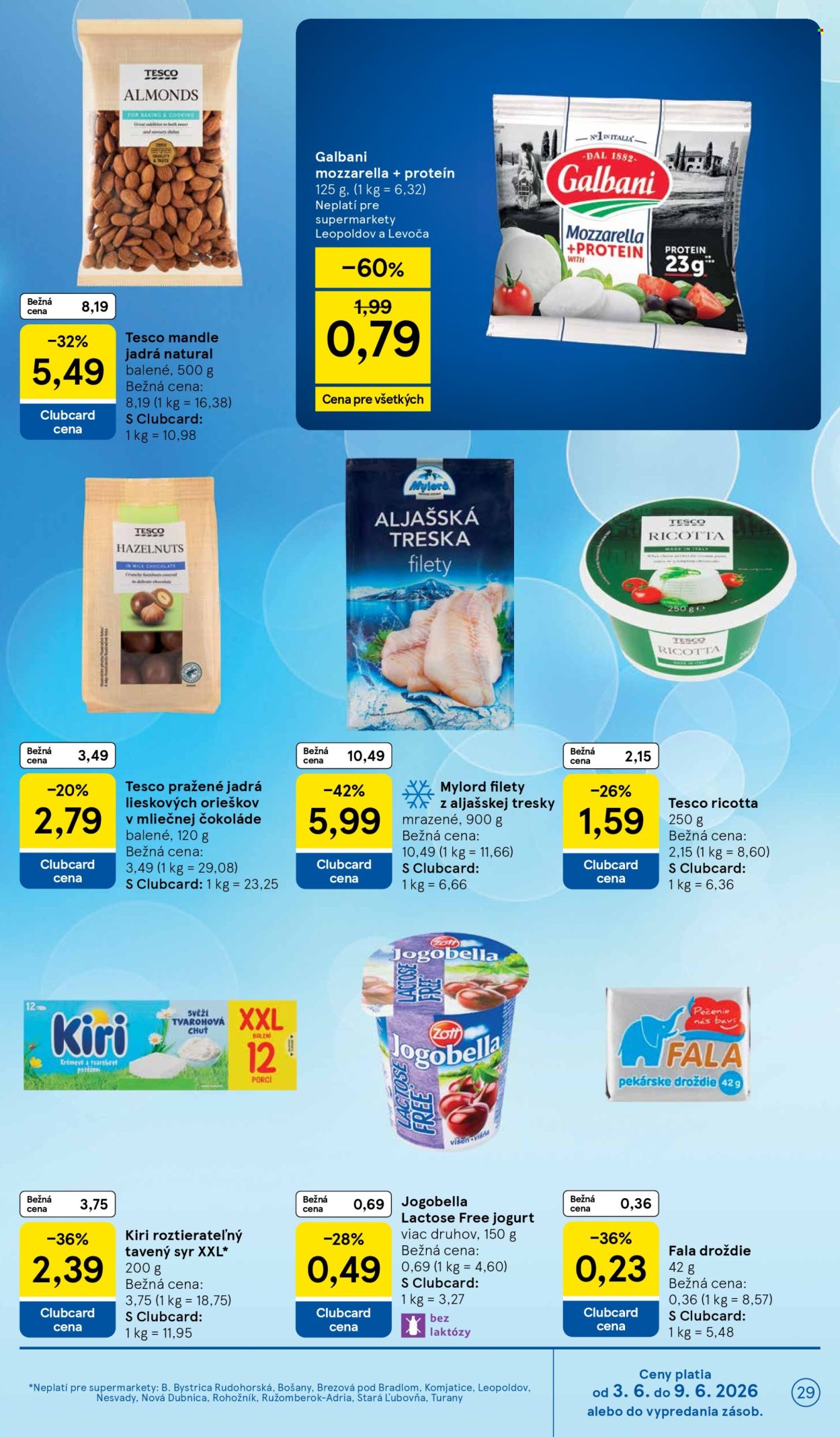 Leták TESCO supermarket - 3.6.2026 - 9.6.2026. Strana 29