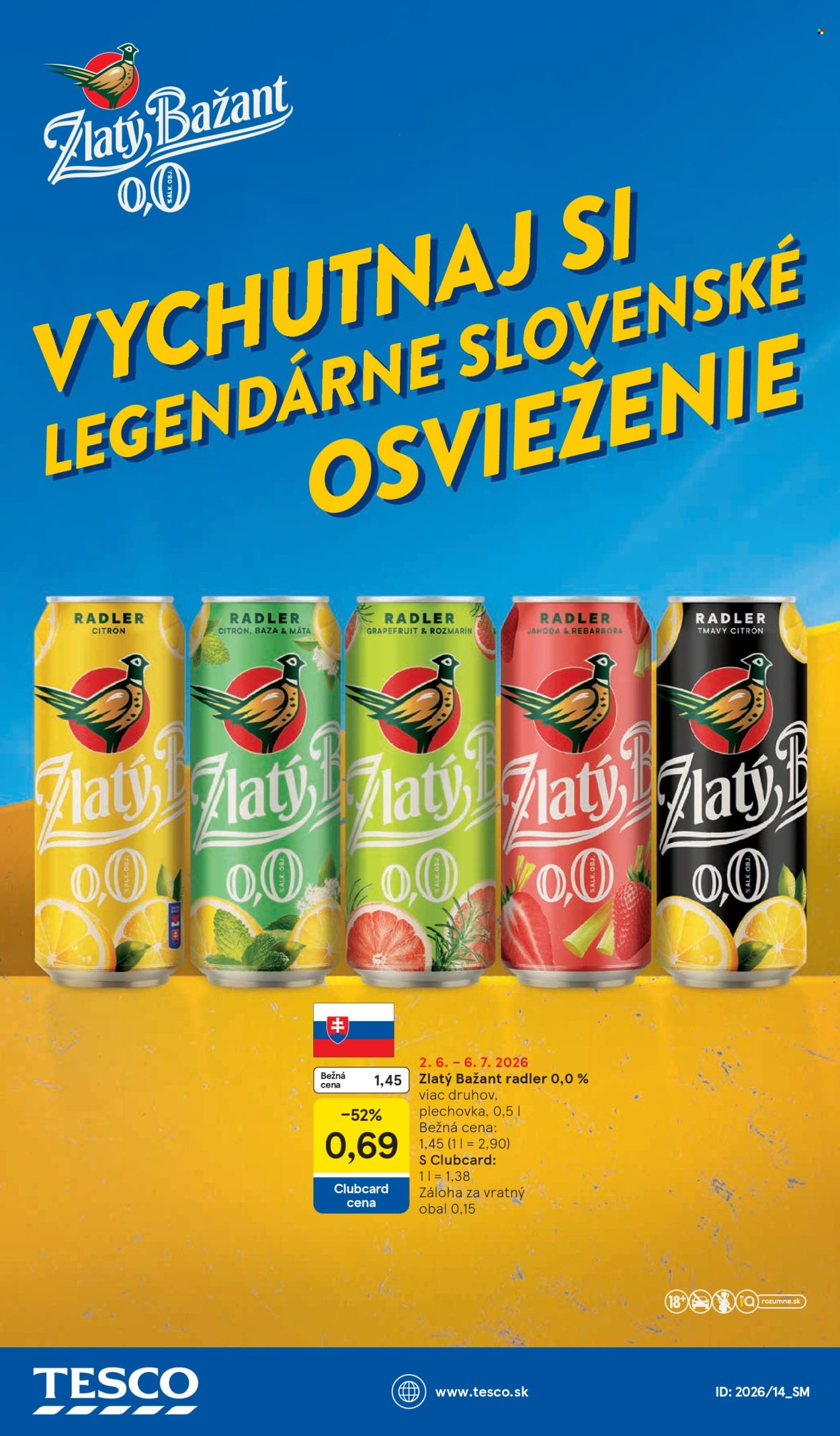 Leták TESCO supermarket - 3.6.2026 - 9.6.2026. Strana 35