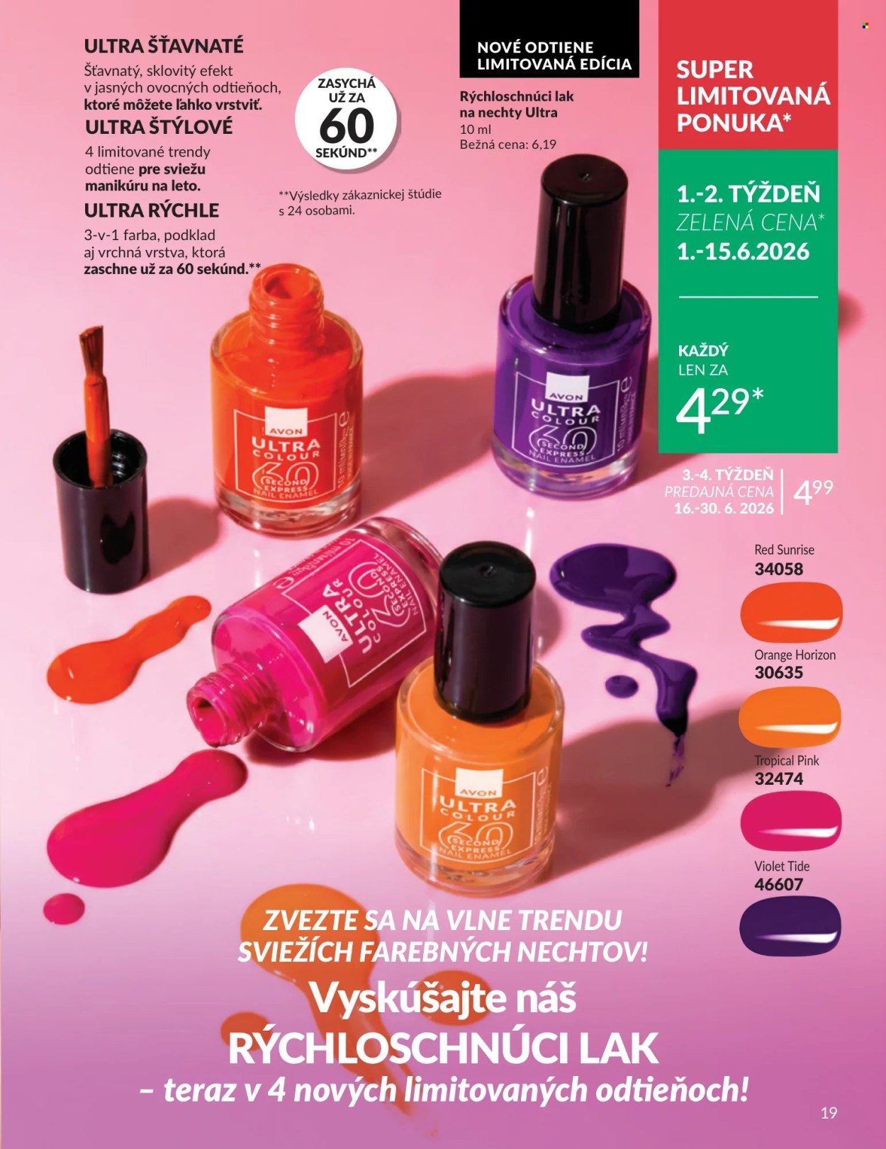 Leták Avon - 1.6.2026 - 30.6.2026. Strana 19