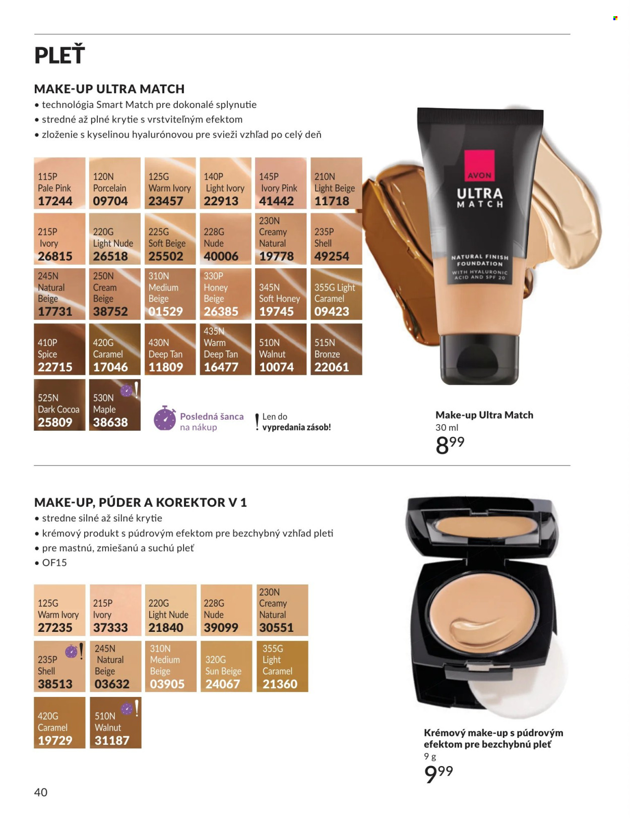 Leták Avon - 1.6.2026 - 30.6.2026. Strana 40