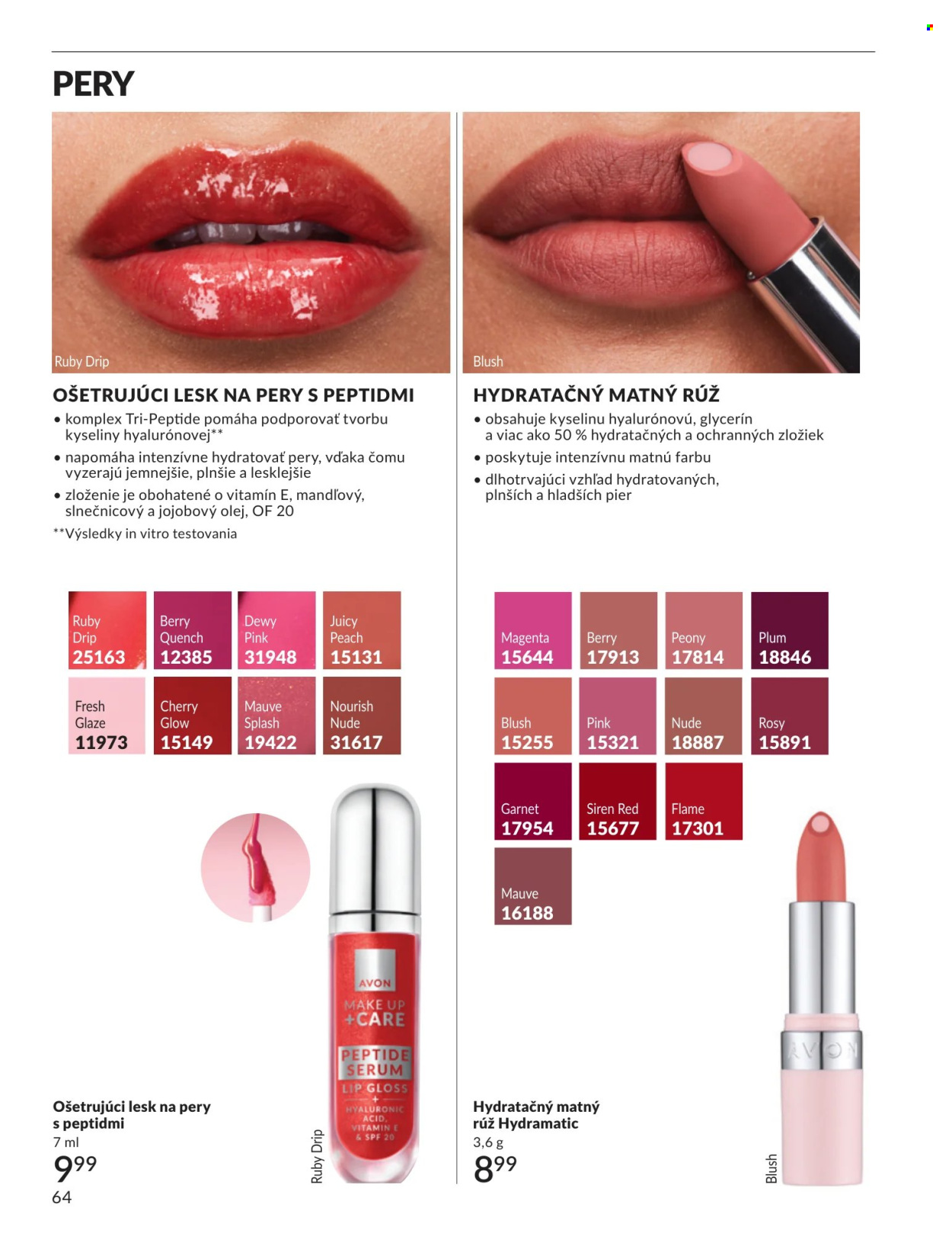 Leták Avon - 1.6.2026 - 30.6.2026. Strana 64
