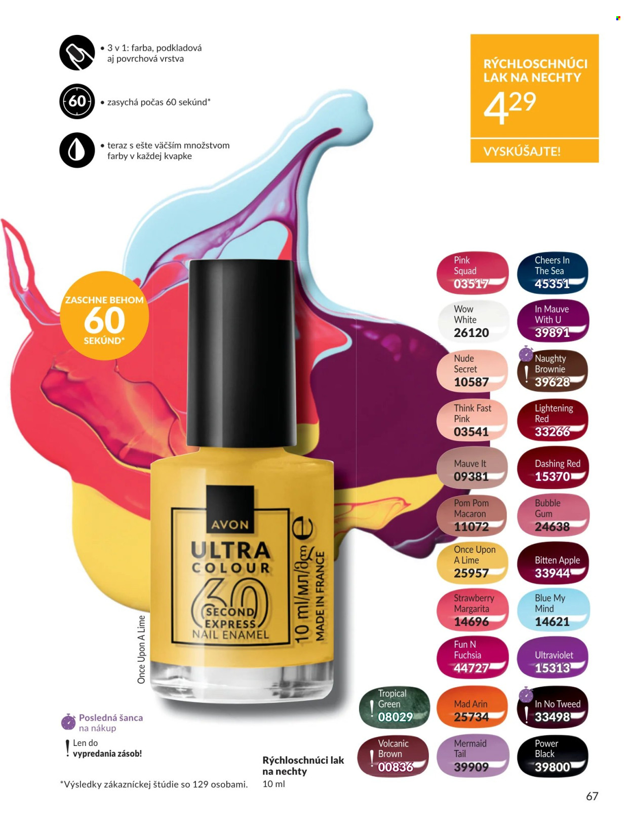 Leták Avon - 1.6.2026 - 30.6.2026. Strana 67