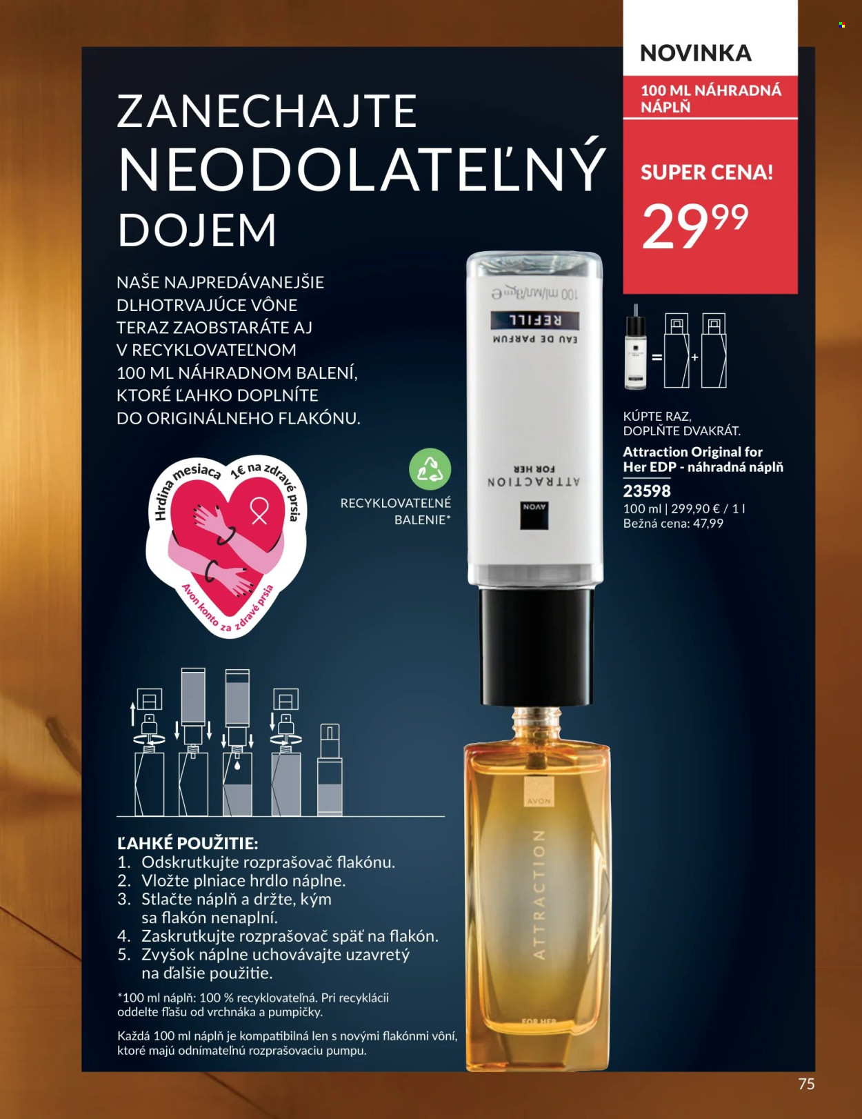 Leták Avon - 1.6.2026 - 30.6.2026. Strana 75