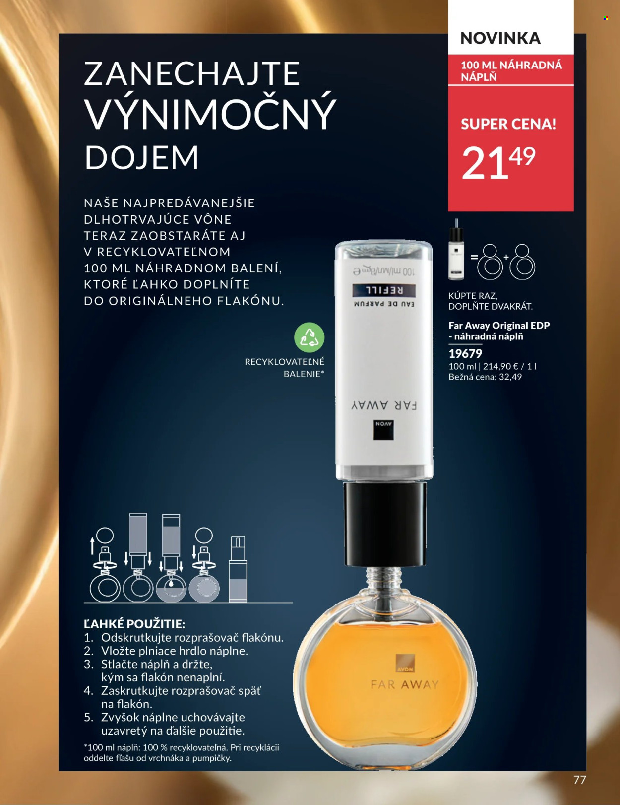 Leták Avon - 1.6.2026 - 30.6.2026. Strana 77