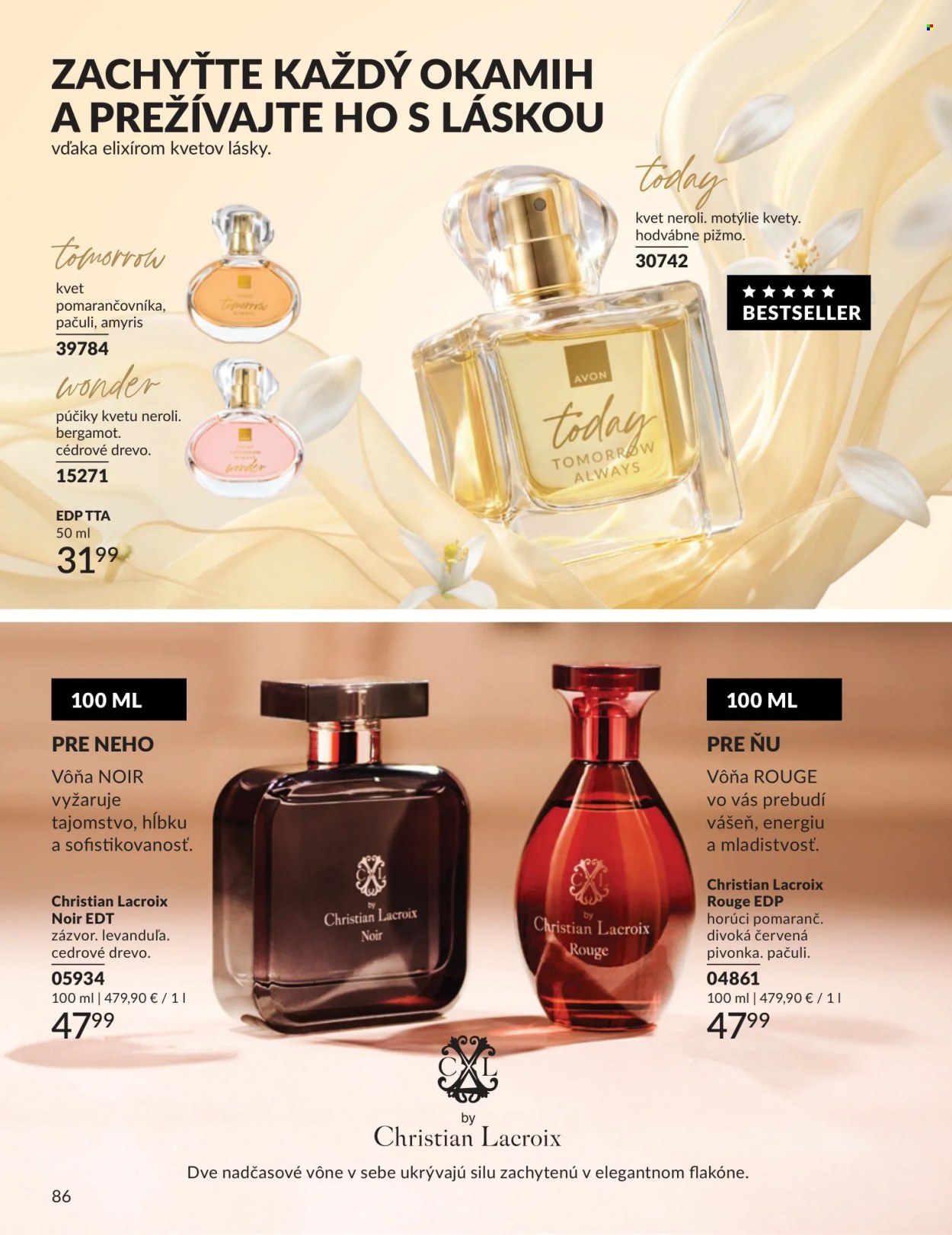 Leták Avon - 1.6.2026 - 30.6.2026. Strana 86