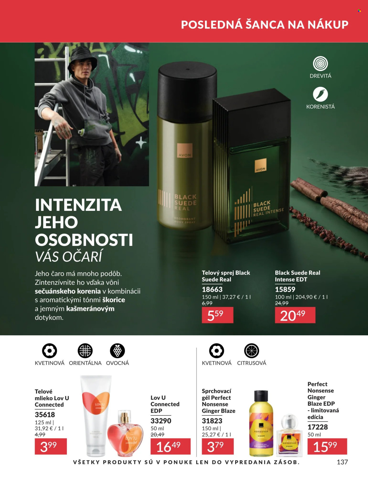 Leták Avon - 1.6.2026 - 30.6.2026. Strana 137